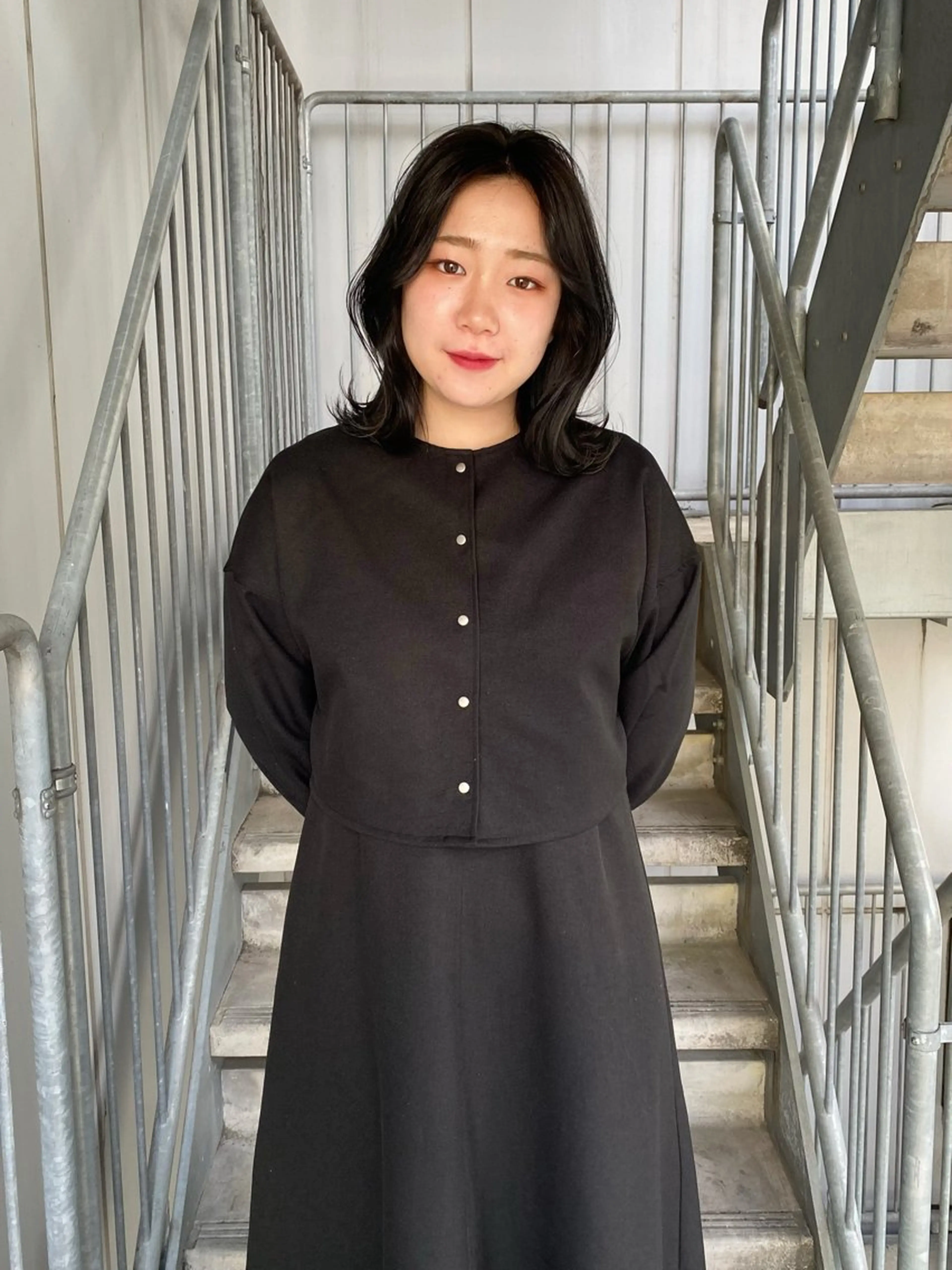 ミディアム カラー カット ヘアカラー トリートメント mai / linoah˚✧のヘアスタイル