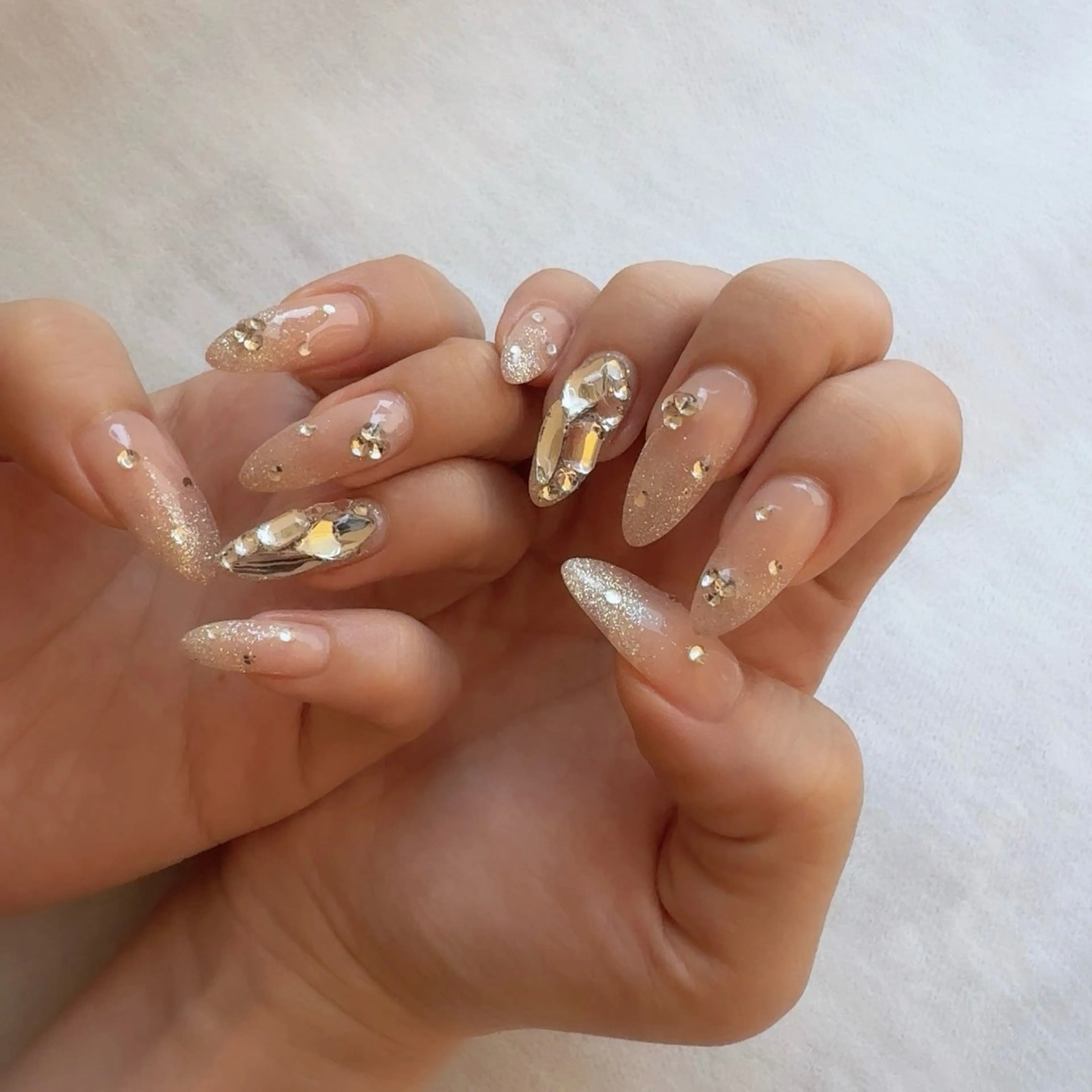 ネイル キラキラネイル ハンドネイル Rich+nail 🫧仙台🫧のネイルデザイン
