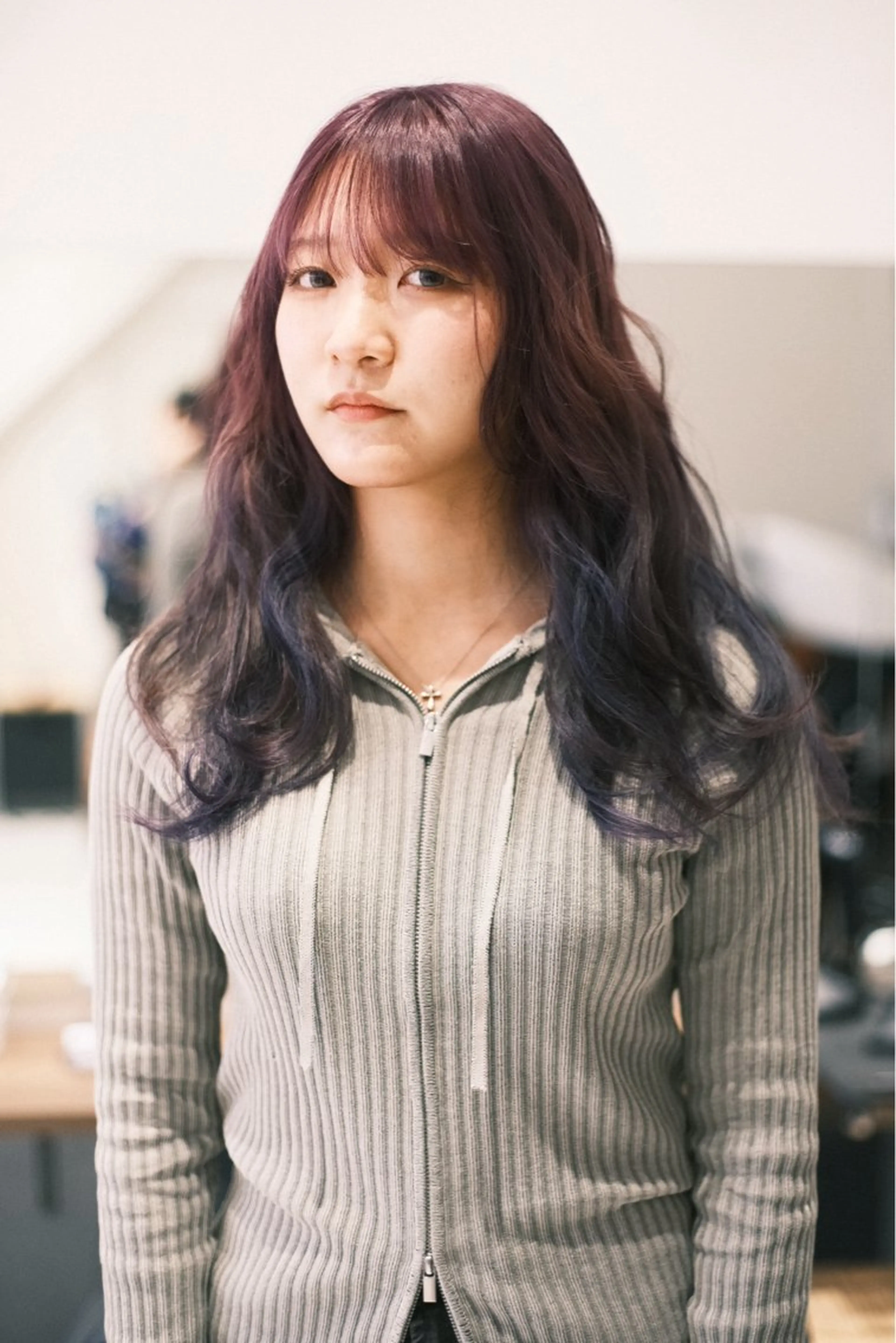 ミディアム カラー ヘアアレンジ ヘアカラー トリートメント 個性爆弾💣 ダブルカラー/ゆかのヘアスタイル