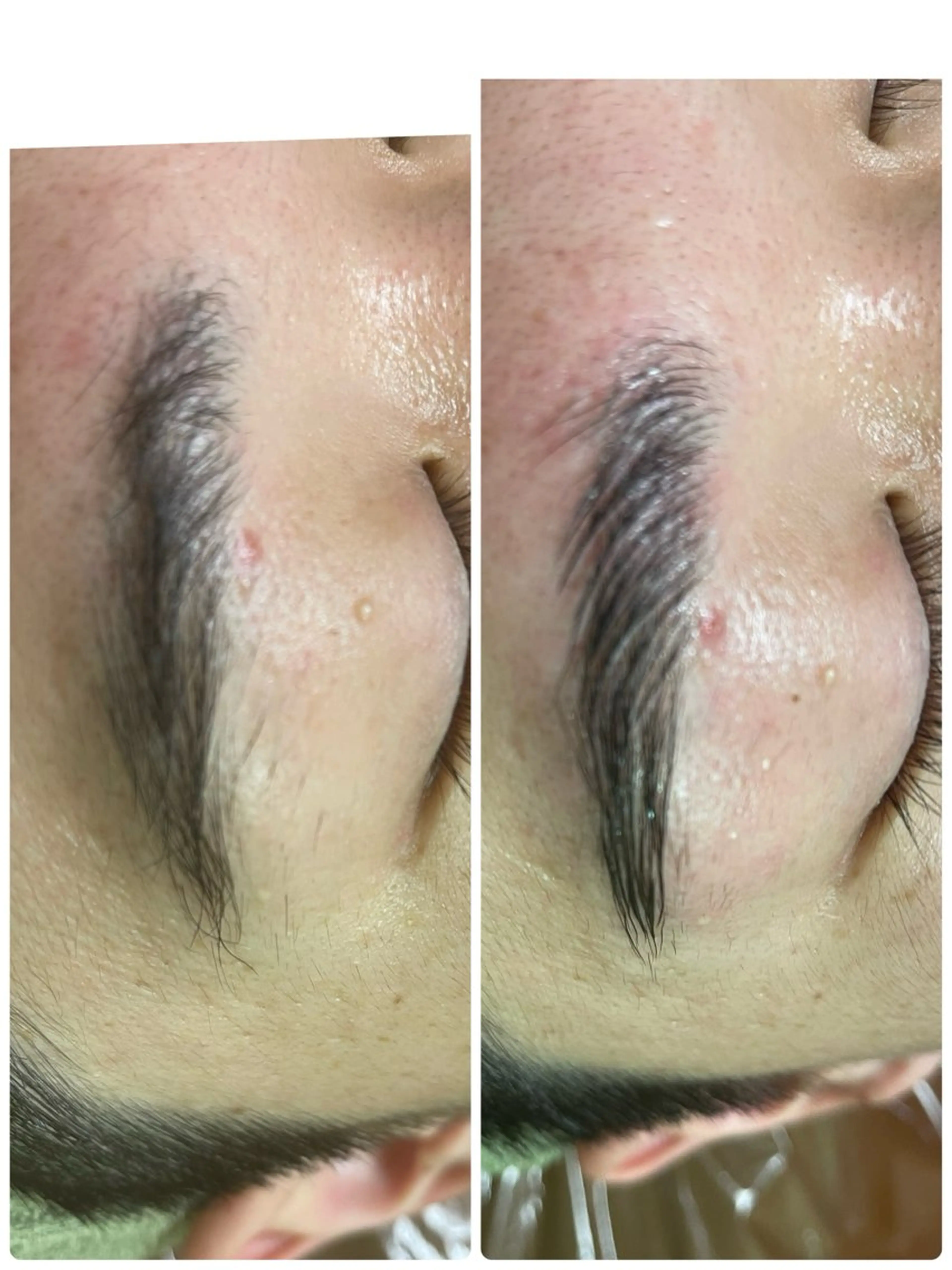 眉毛スタイリング&眉毛ワックスの写真