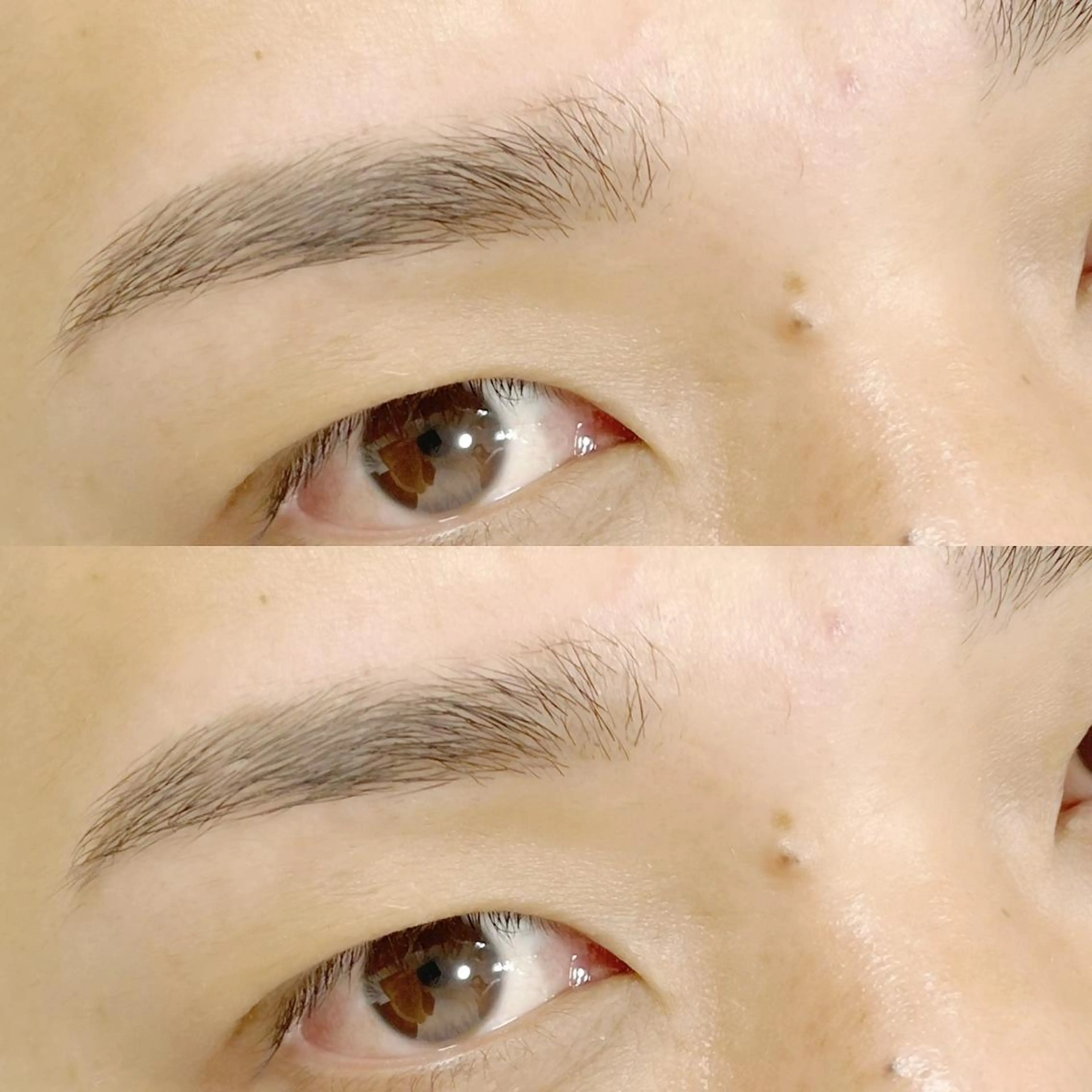 アイブロウ メンズアイブロウ 眉毛ワックス脱毛 THE BALM🤎 沖田のマツエク・マツパデザイン
