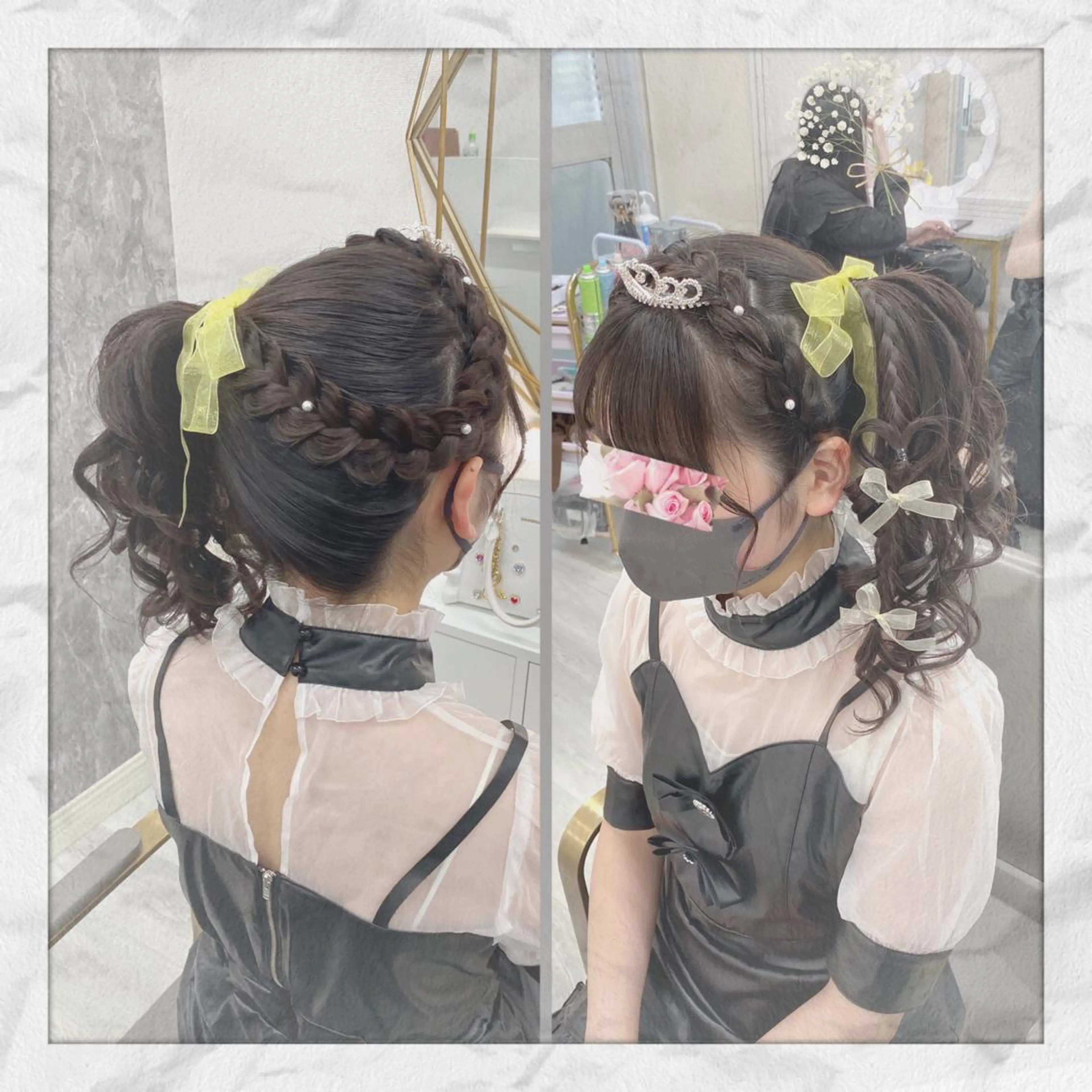 ミディアム ヘアアレンジ ヘアセット ヘアセット/着付け 𓇼 松本 夏美𓇼のヘアスタイル