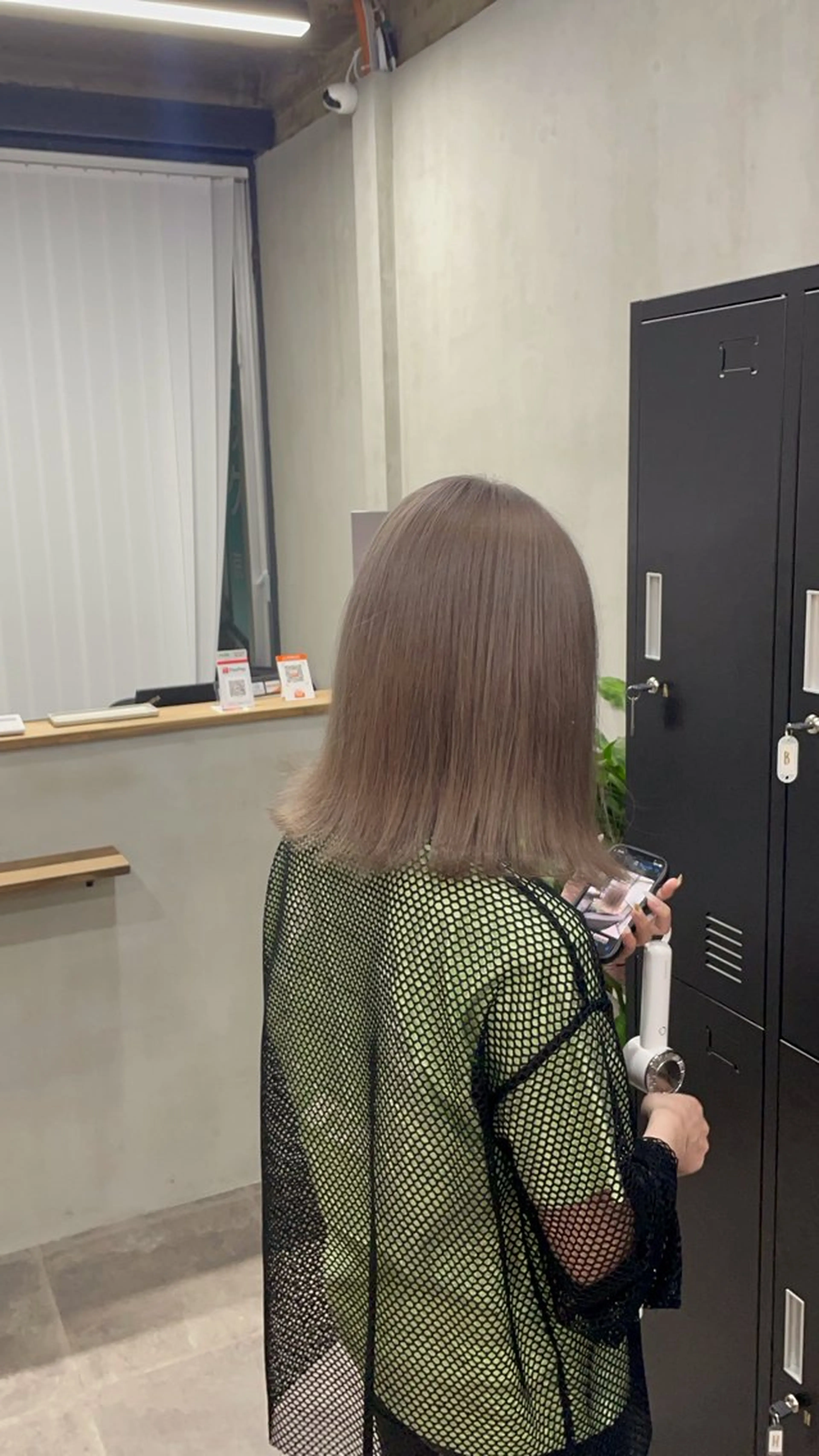 ミディアム カラー ヘアカラー Cecil hair なんば店のヘアスタイル