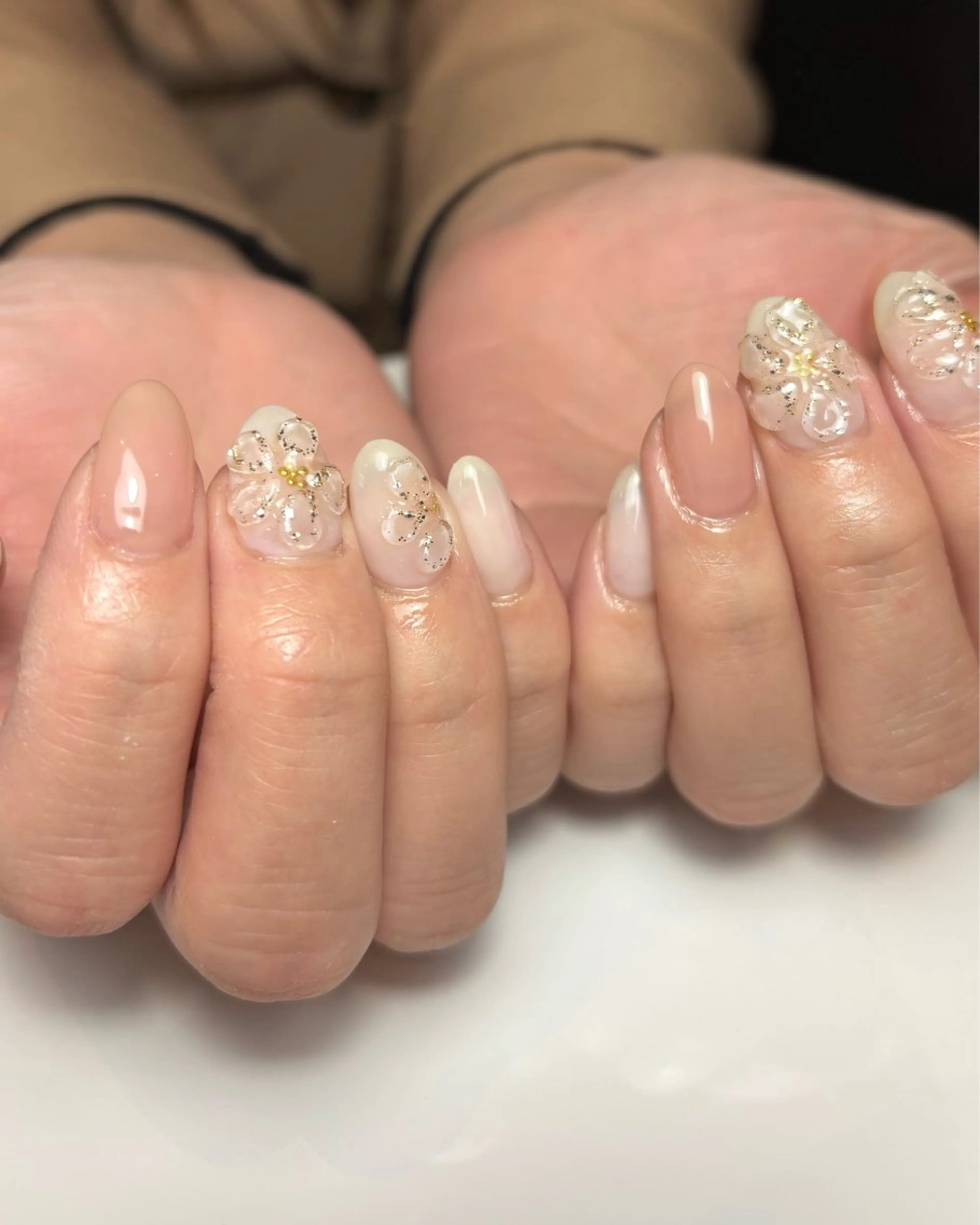ネイル フラワーネイル Ballie/ Mizukiのネイルデザイン