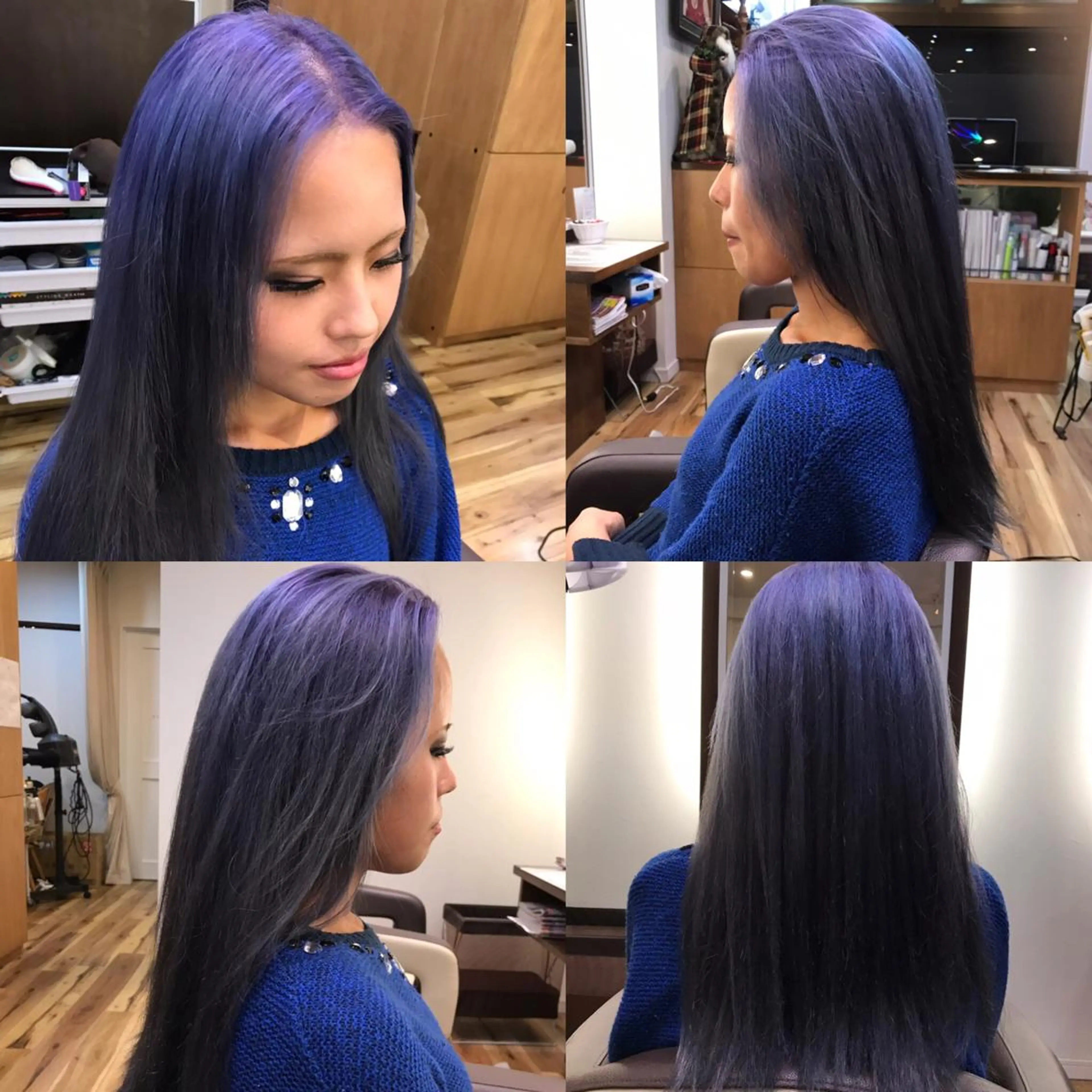 ロング カラー ブリーチ ランジュドフジ所属・松岡 辰弥のヘアスタイル