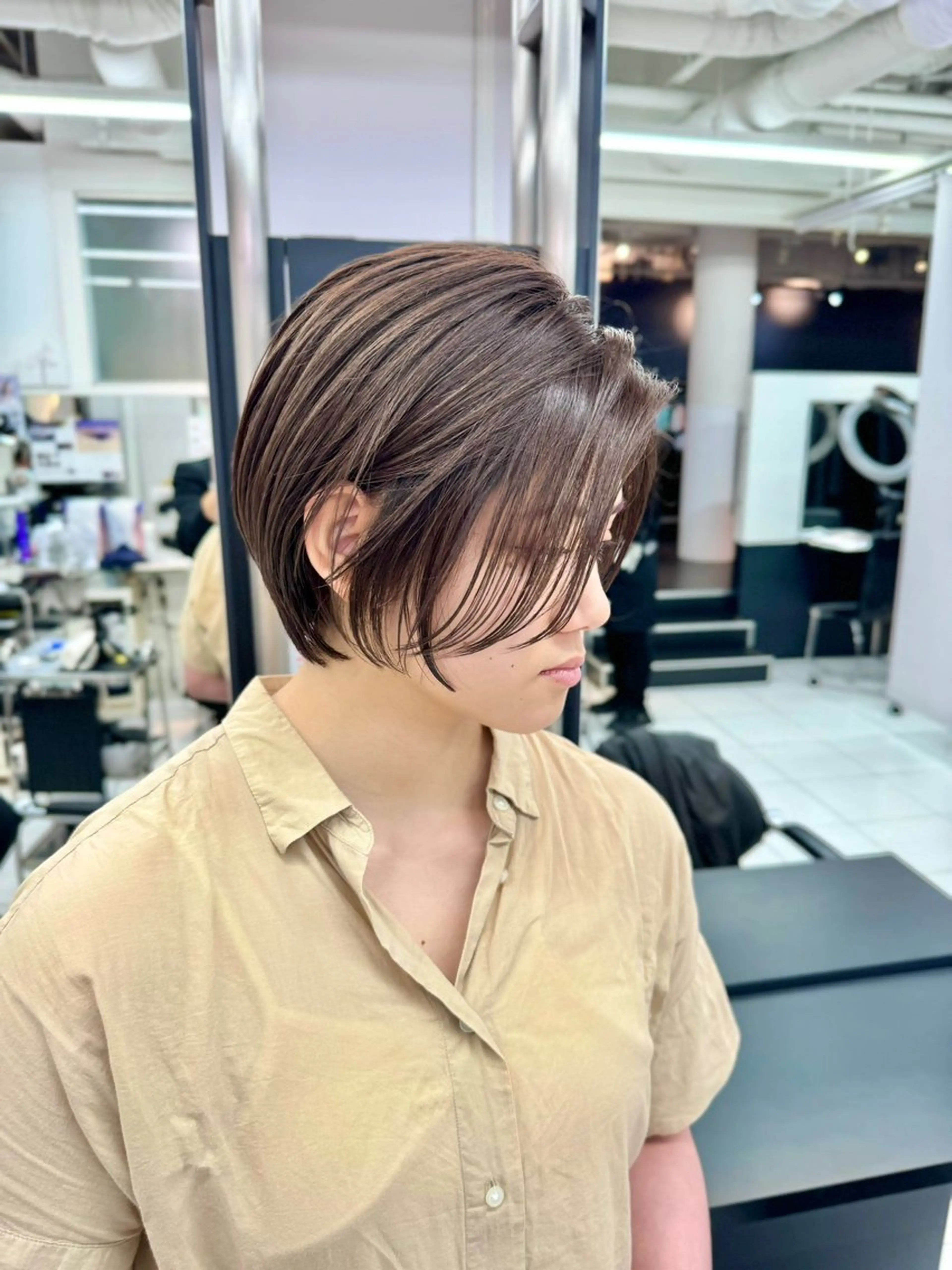 ショート 丸みショート ショートヘア 加藤 真介のヘアスタイル