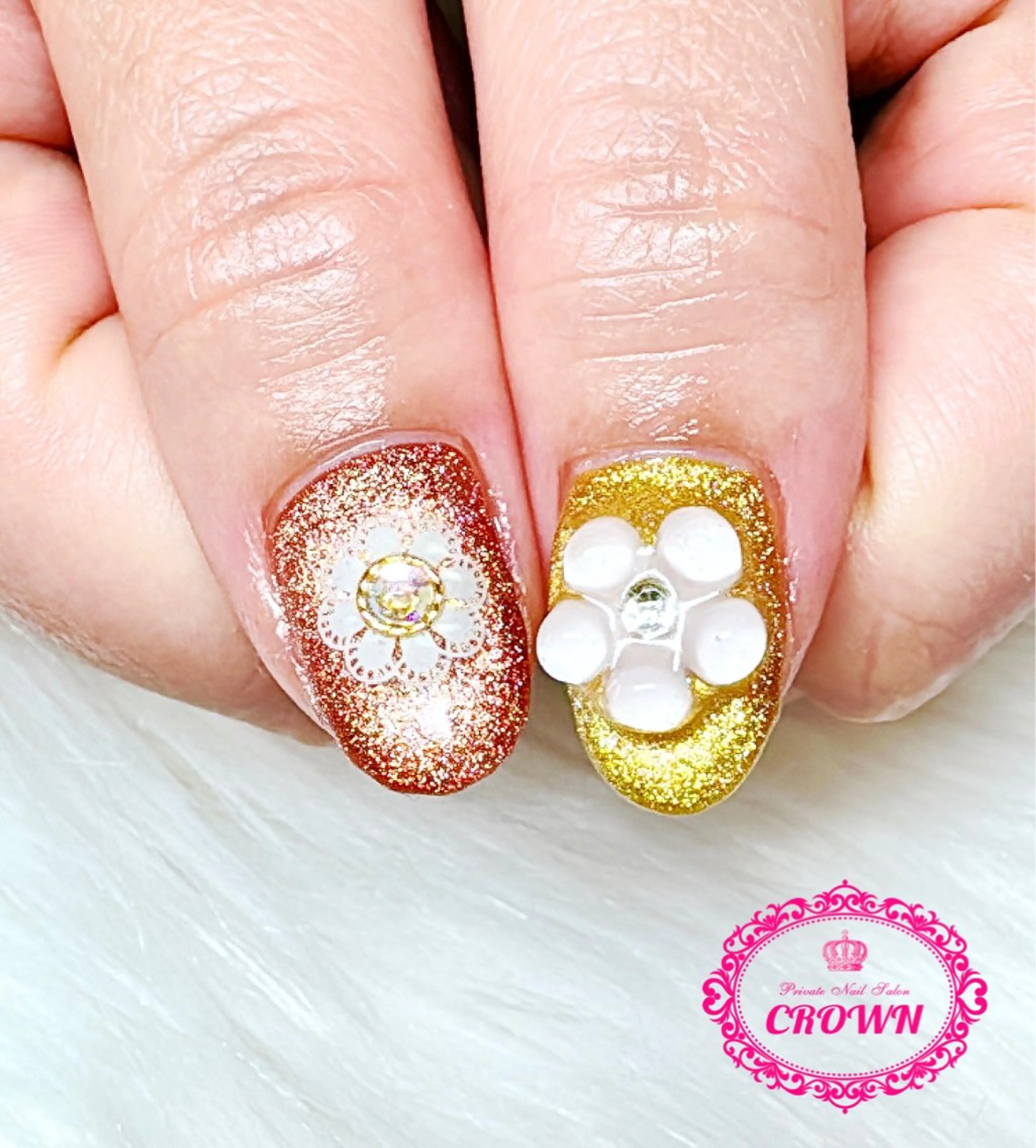 ネイル CROWN プライベートサロンのネイルデザイン