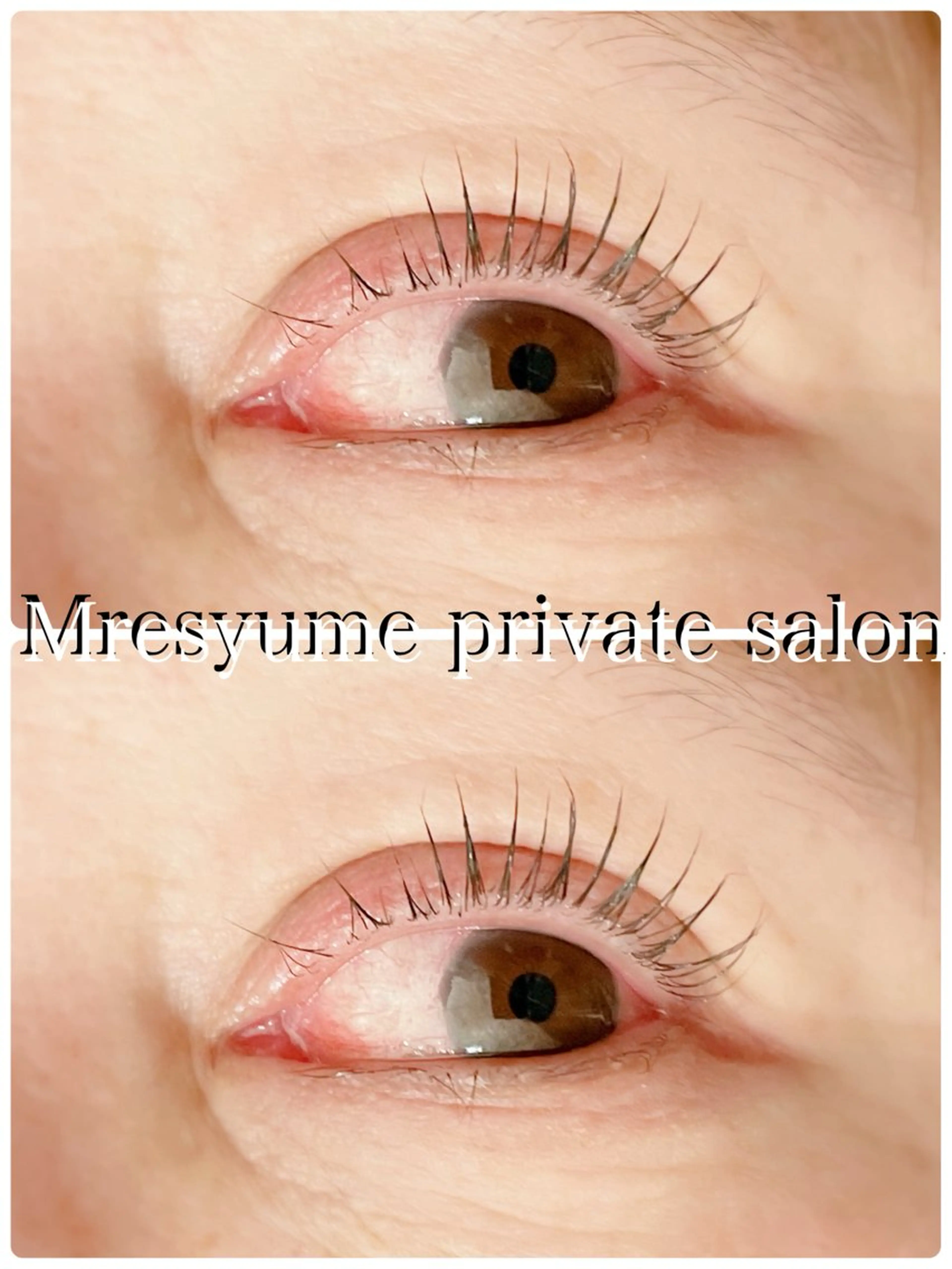 マツエク・マツパ マツパ Mresyume MAYUのマツエク・マツパデザイン