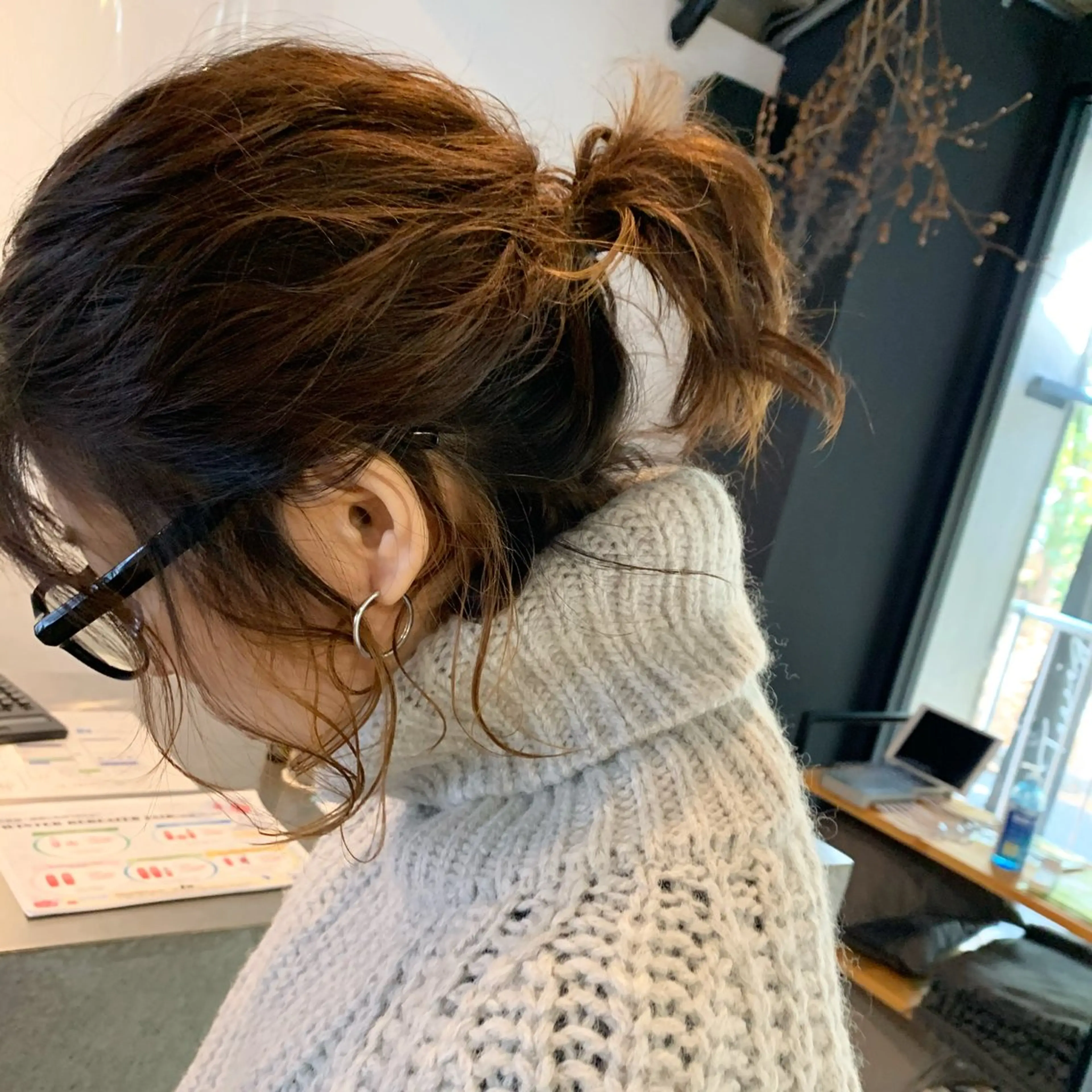 ミディアム ミディアムパーマ ボブ 🐰桃山台/髪質改善 山亀のヘアスタイル