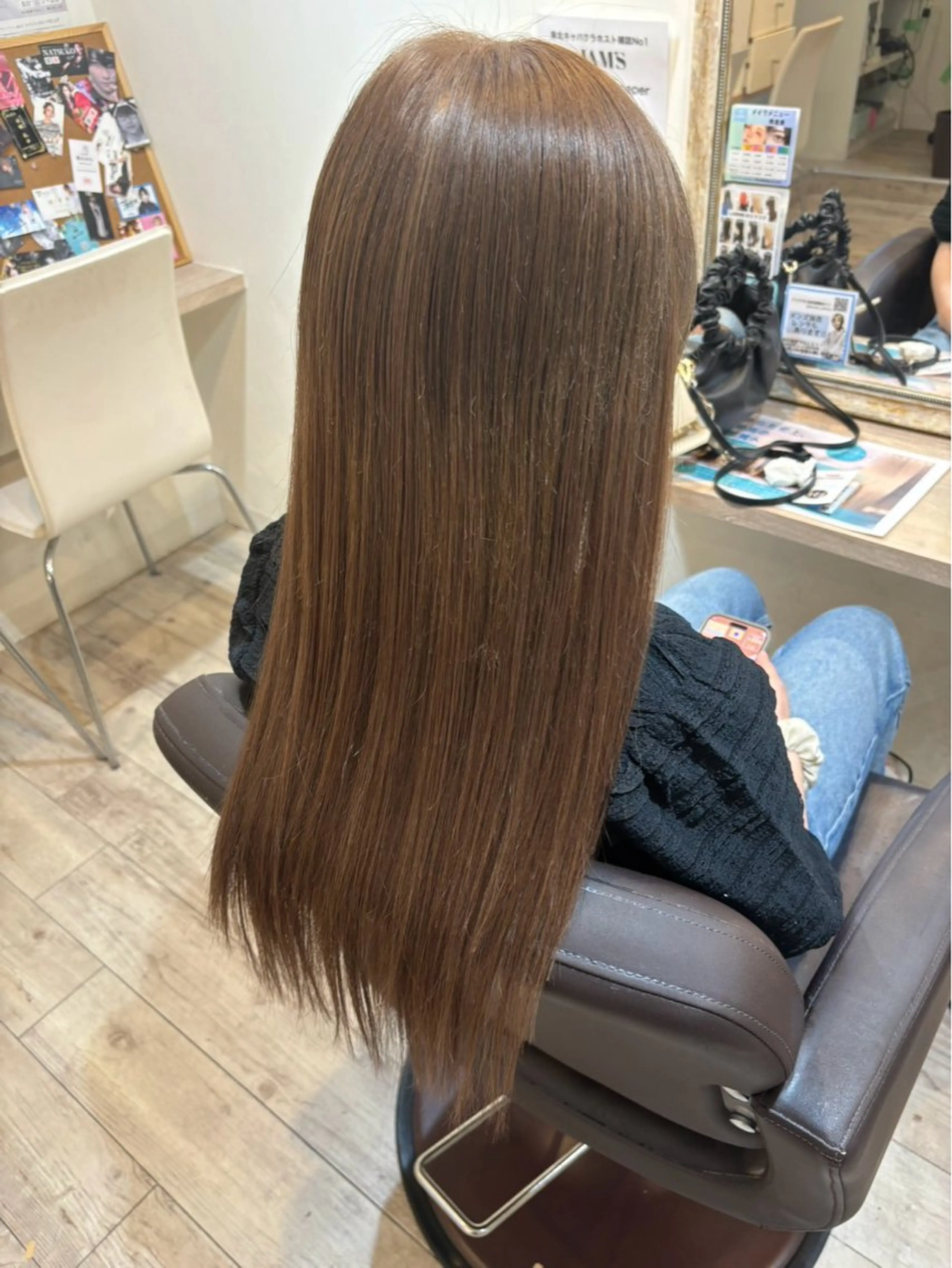 🫧ダークカラー限定 シールエクステ60本🎀の写真