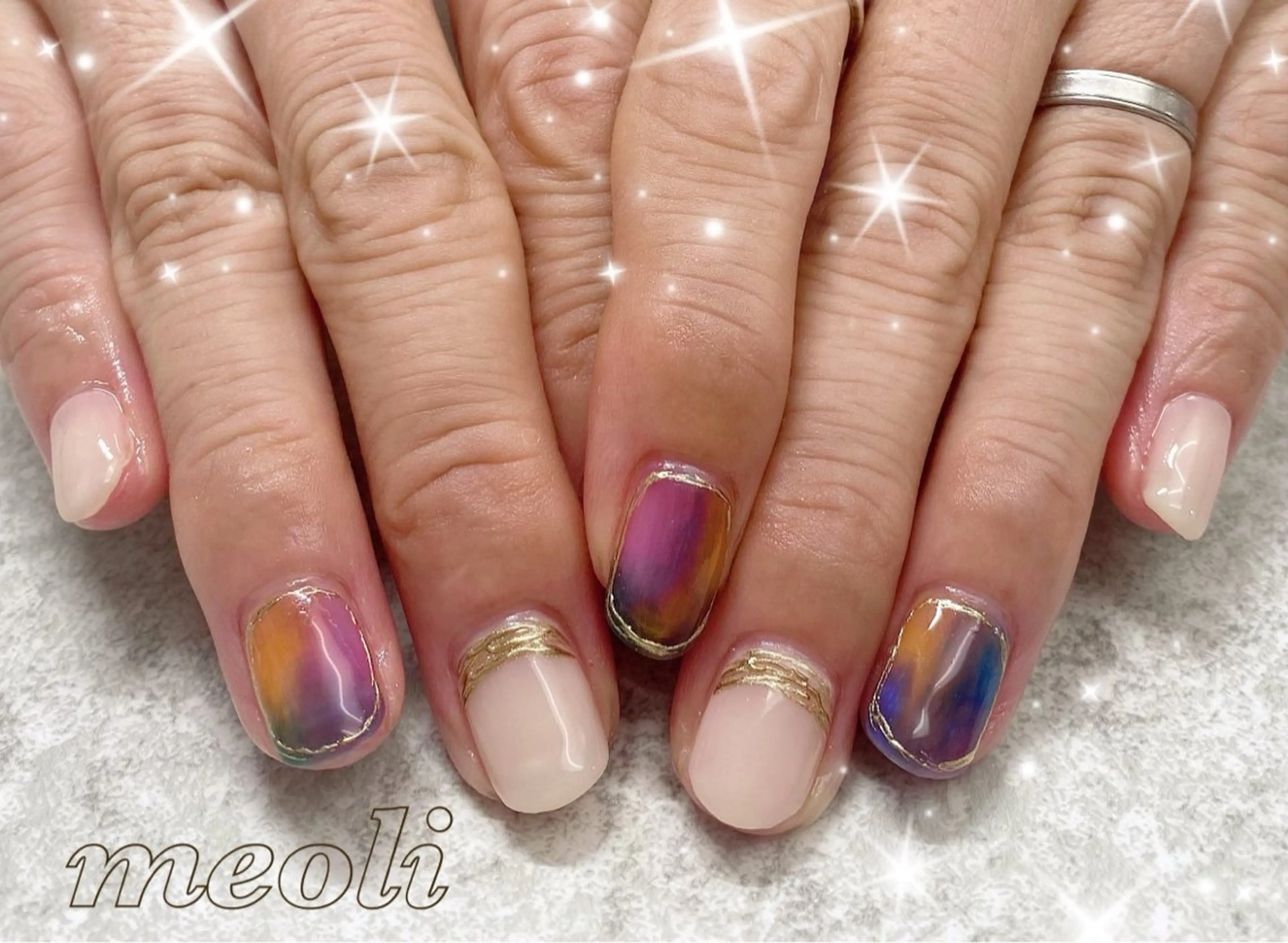 ネイル ハンドネイル nail salon meoli メグのネイルデザイン