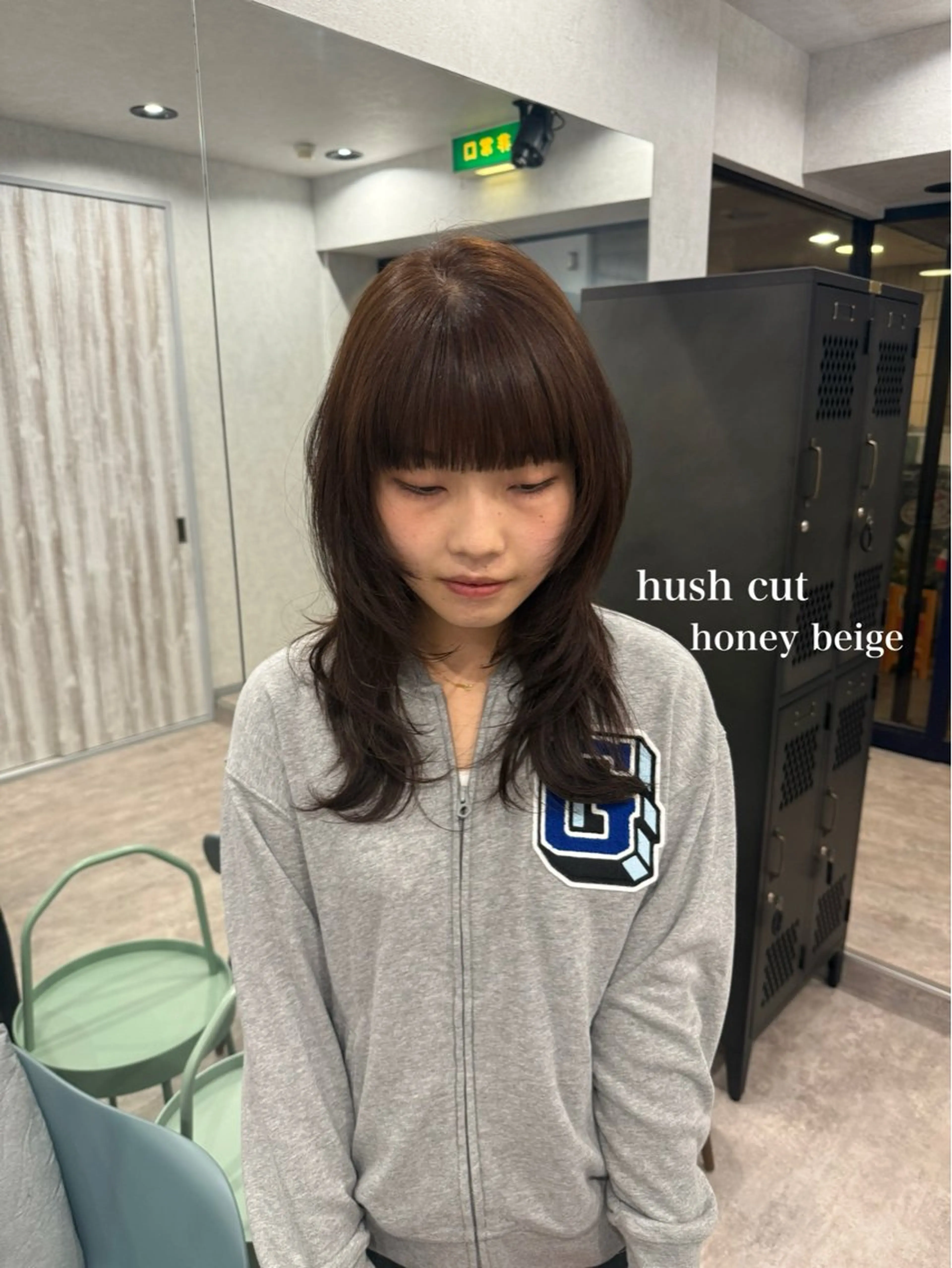 ロング カラー カット ヘアカラー ミウラナツサ /レイヤーカットのヘアスタイル