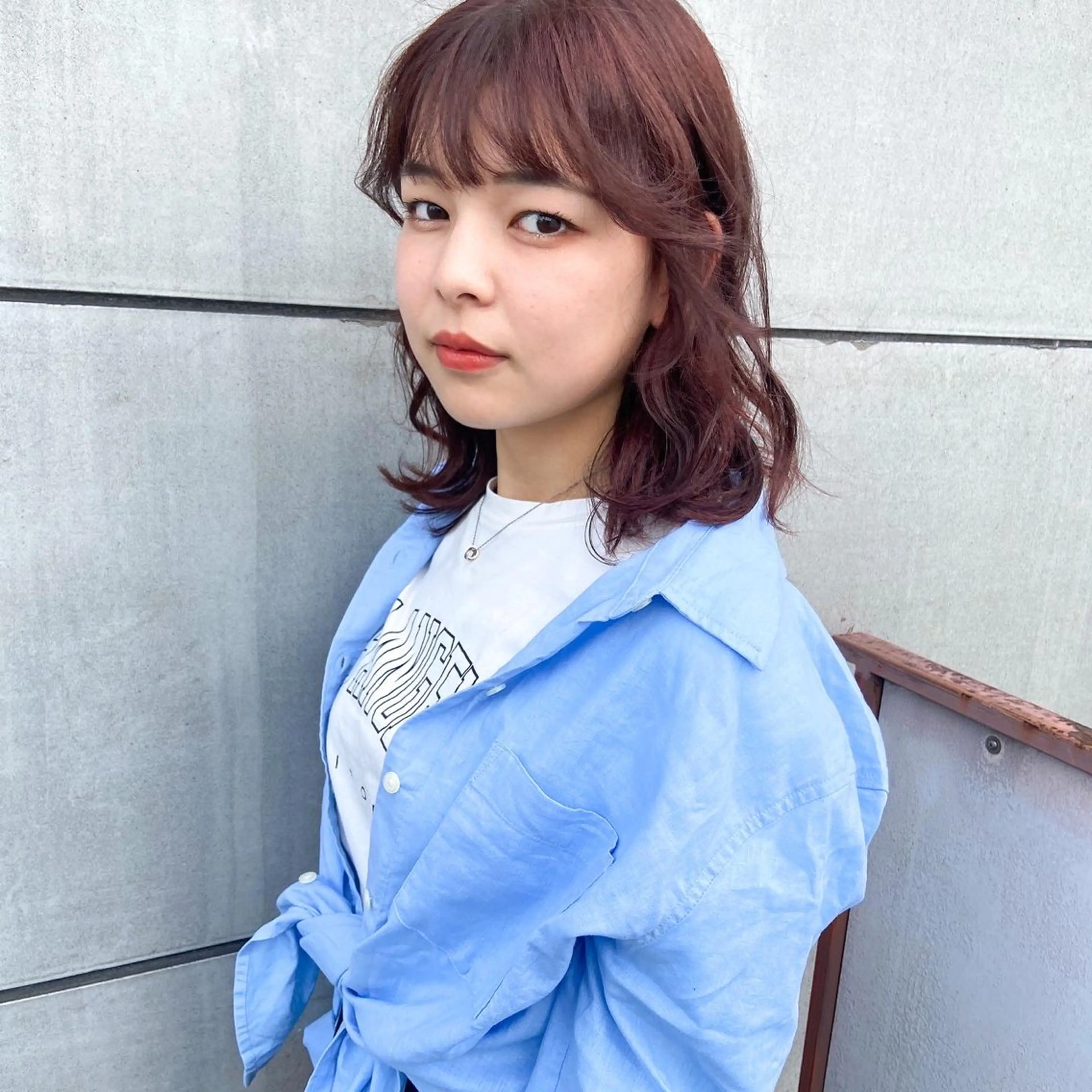 ミディアム カラー パーマ ヘアアレンジ 🌼似合わせのプロ 心斎橋/rena🌼のマツエク・マツパデザイン