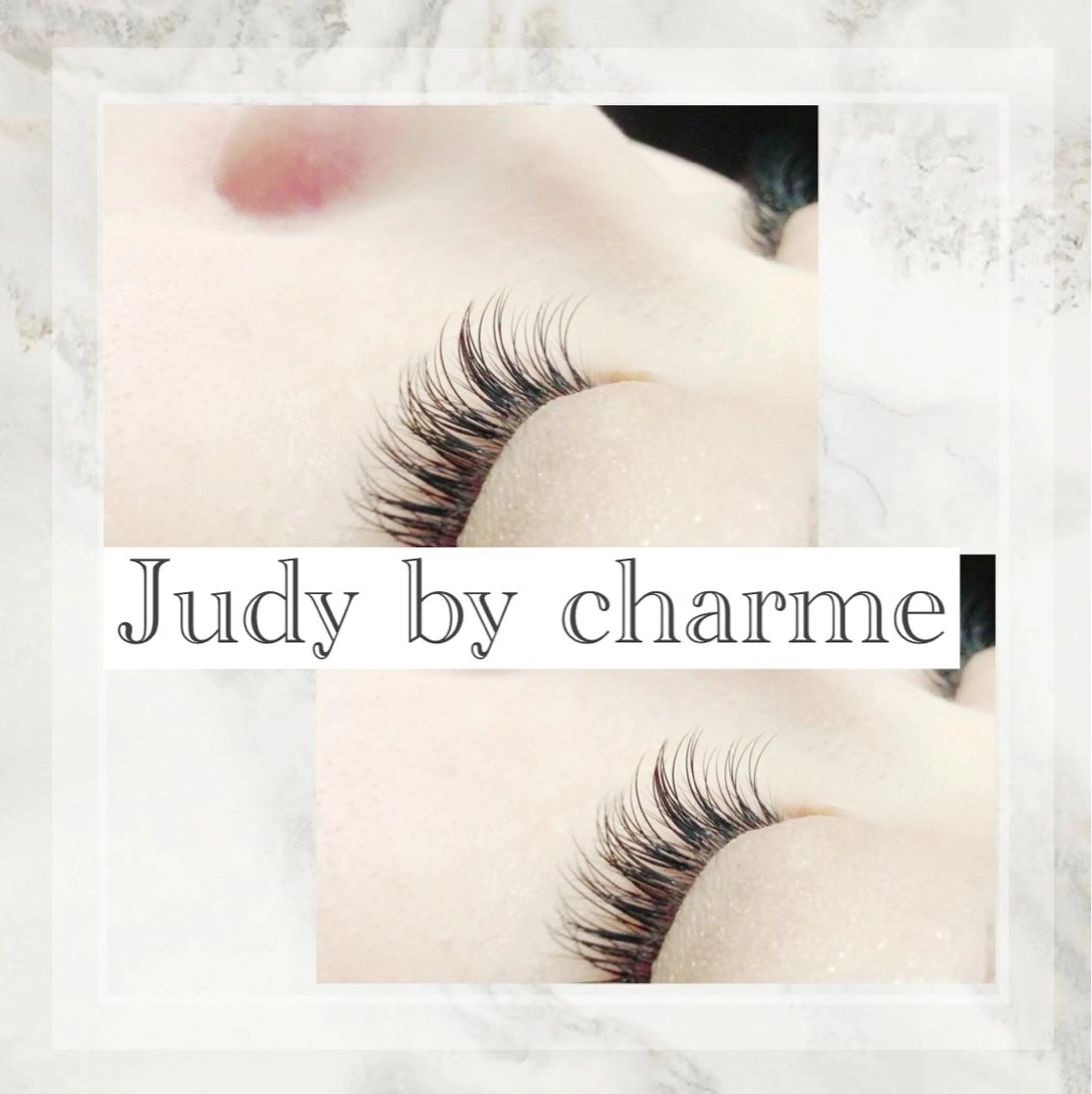 マツエク・マツパ 付け放題 フラットラッシュ マツエク Judy by charmeのマツエク・マツパデザイン