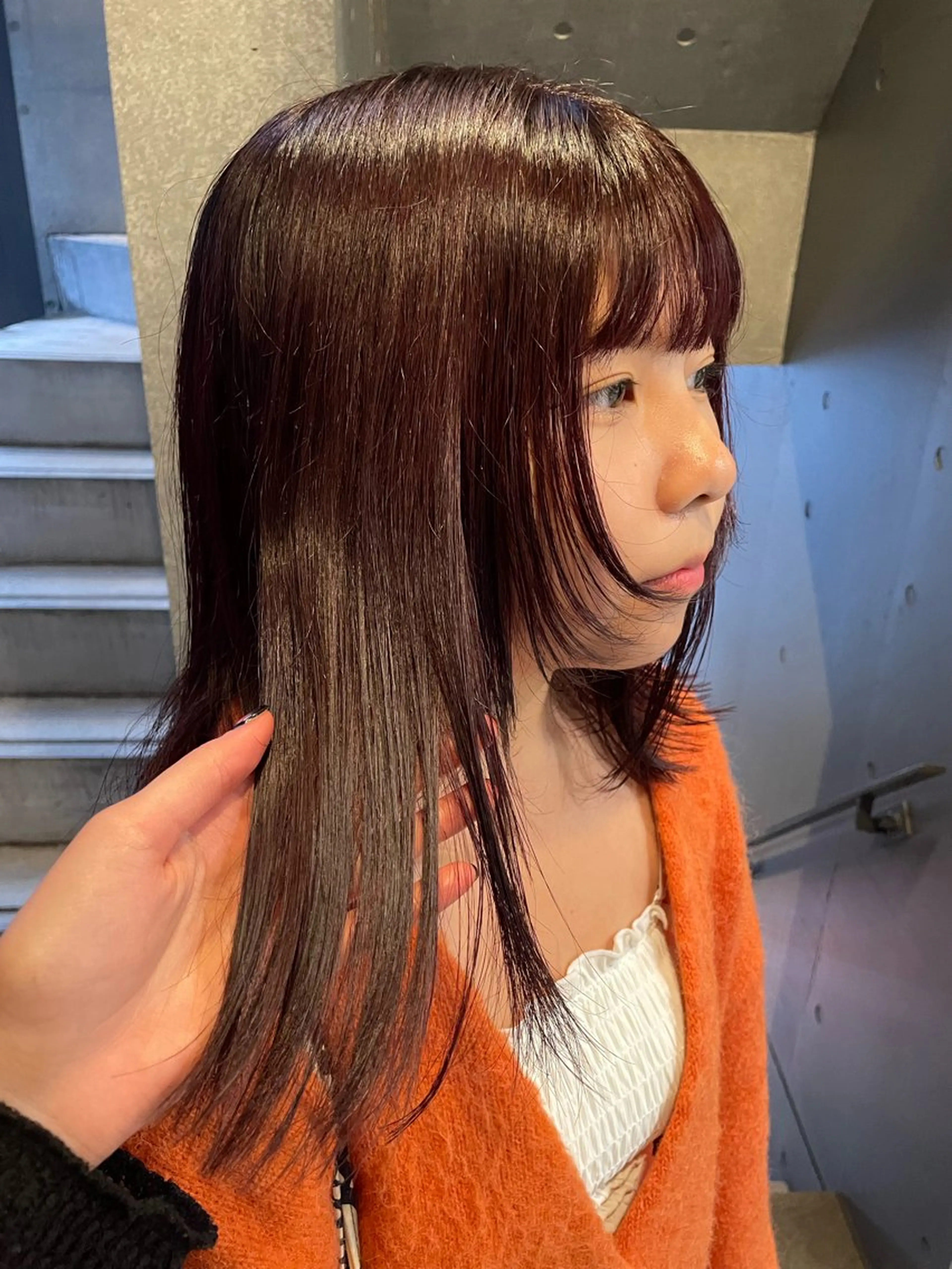 ミディアム shoko/ 海外ガール風パーマのヘアスタイル