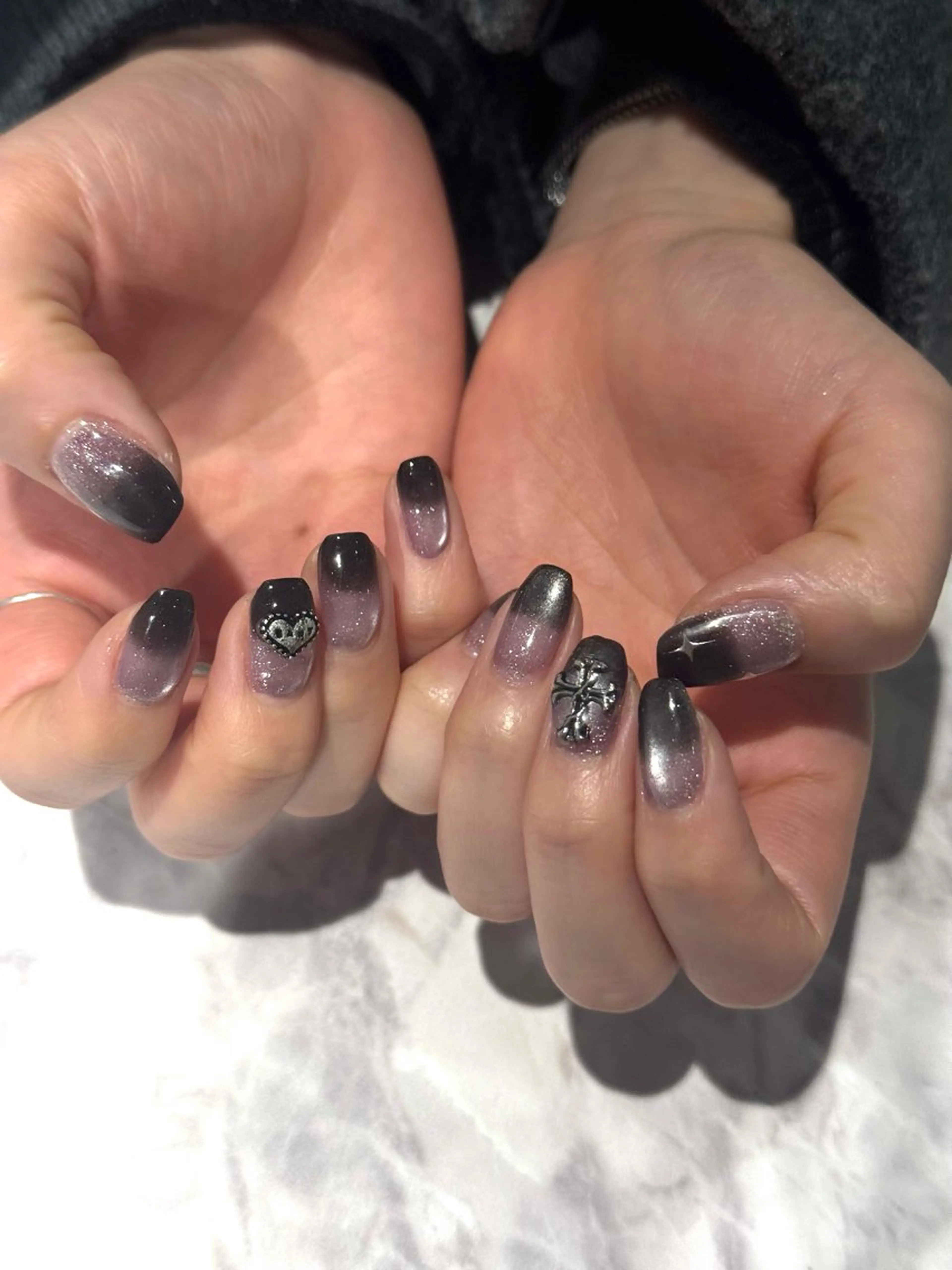 ネイル ハンドネイル Nail Sare Salon Mariris所属・Natsumi💎 堺筋本町ネイルサロンのネイルデザイン