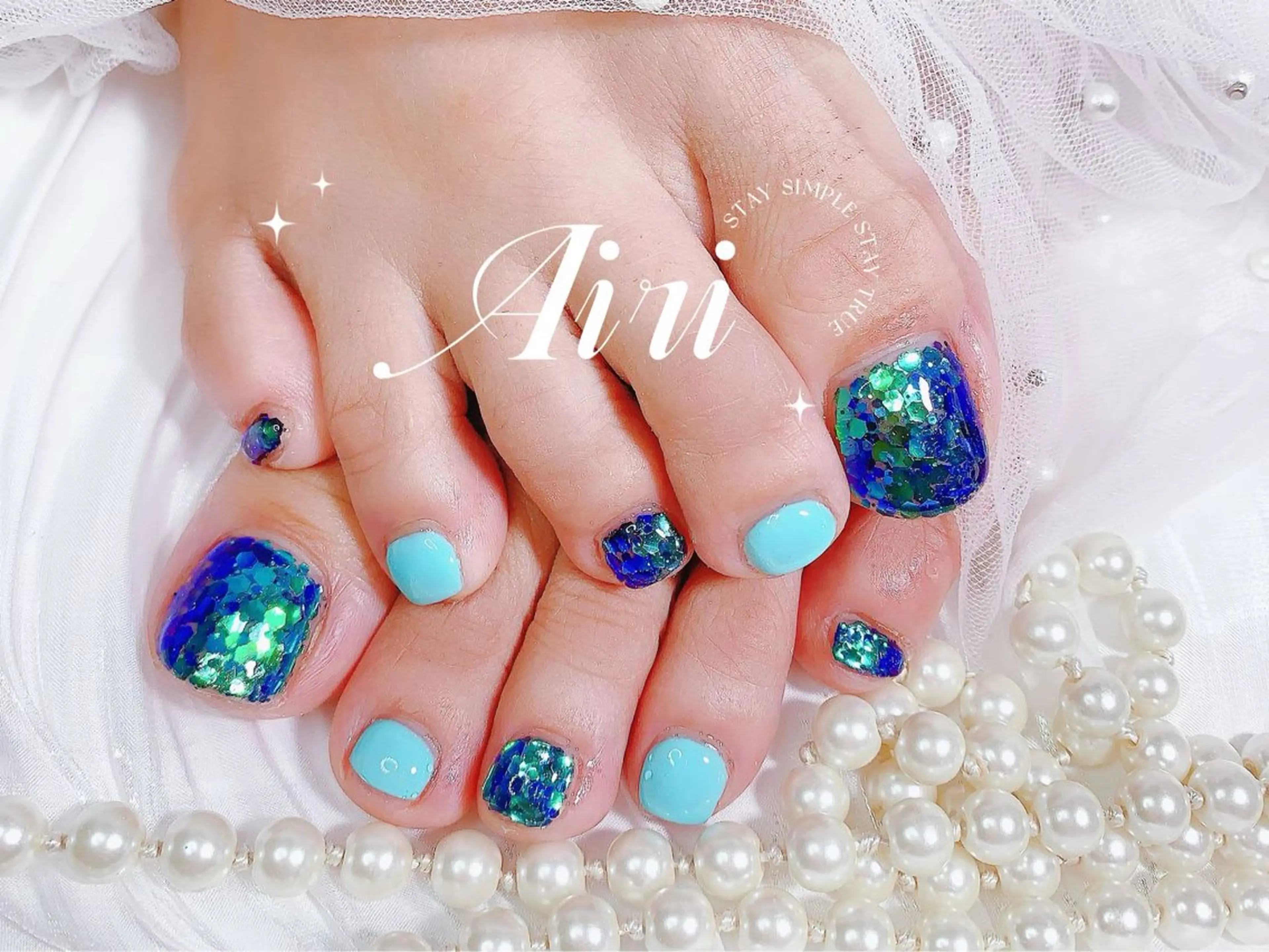 ネイル DoReMiサロン チョウのネイルデザイン