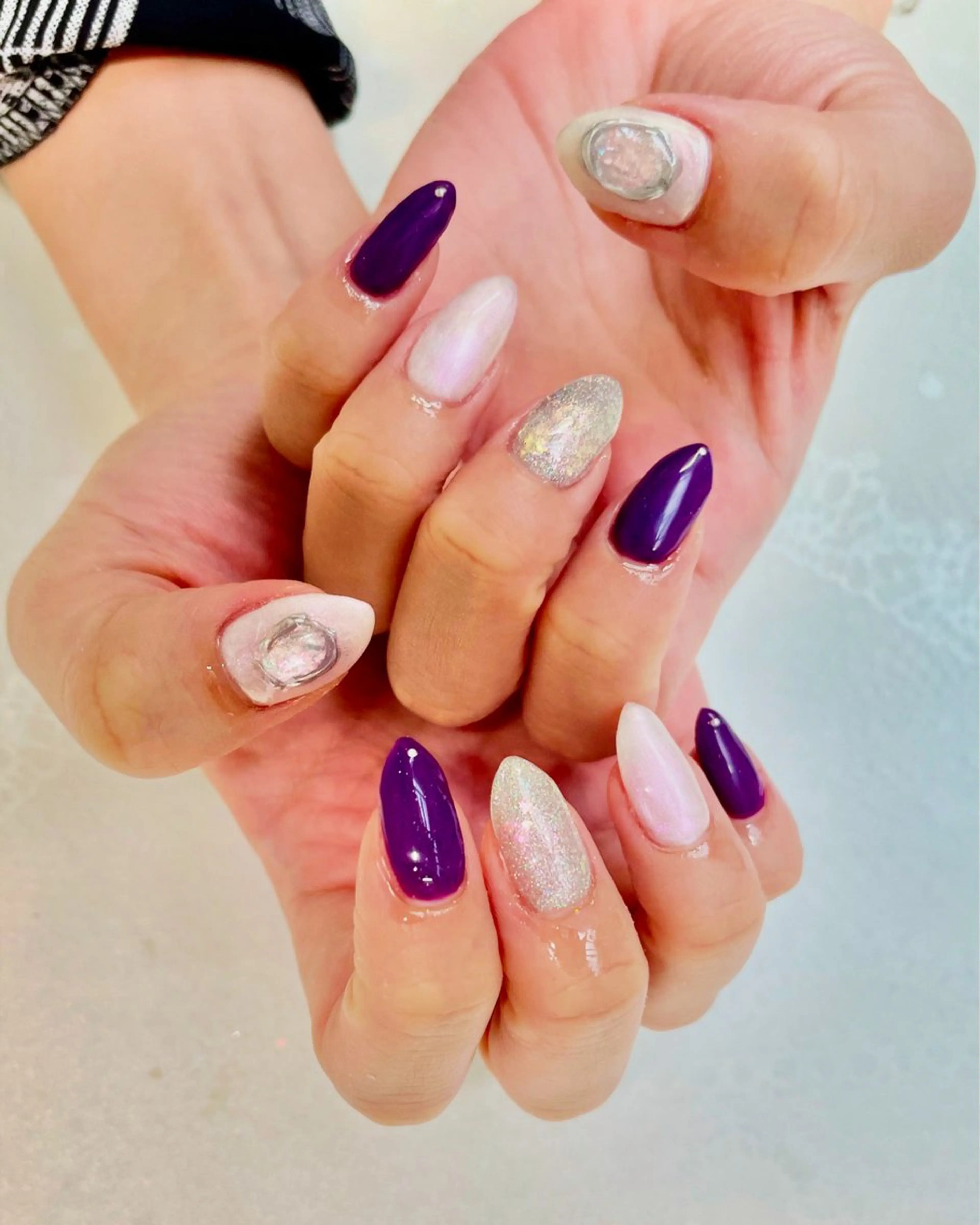 ネイル ハンドネイル 新宿ネイルサロン ジェミディローサのネイルデザイン