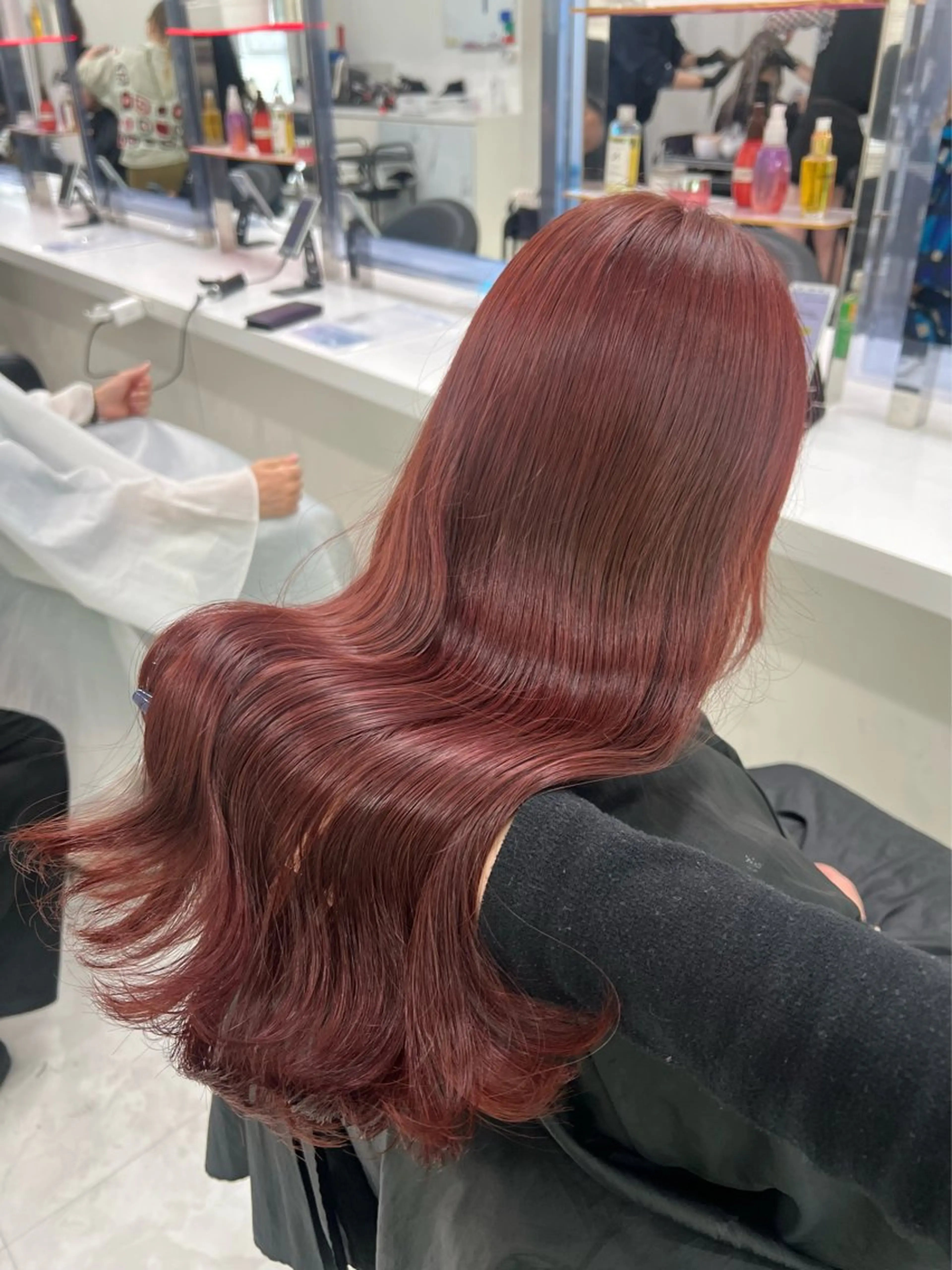 ロング カラー ヘアカラー トレンドヘア /mina♡のヘアスタイル