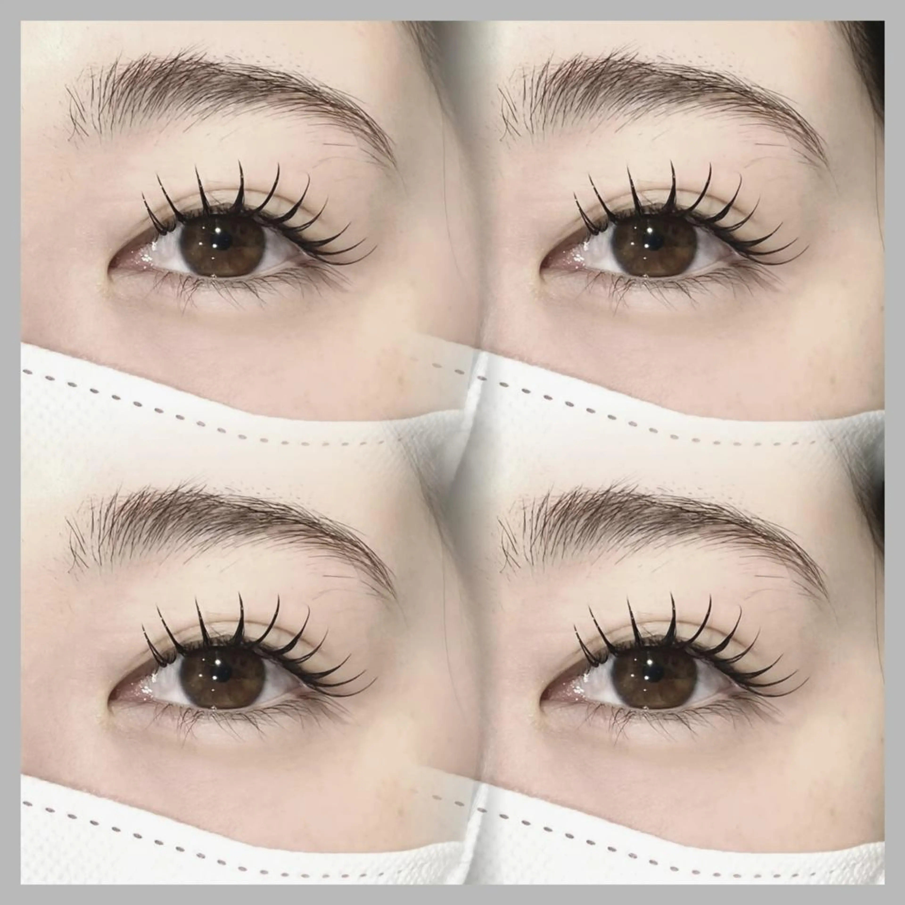 マツエク・マツパ マツパ 🖤綺麗め目元🖤 束感🩶特化のマツエク・マツパデザイン