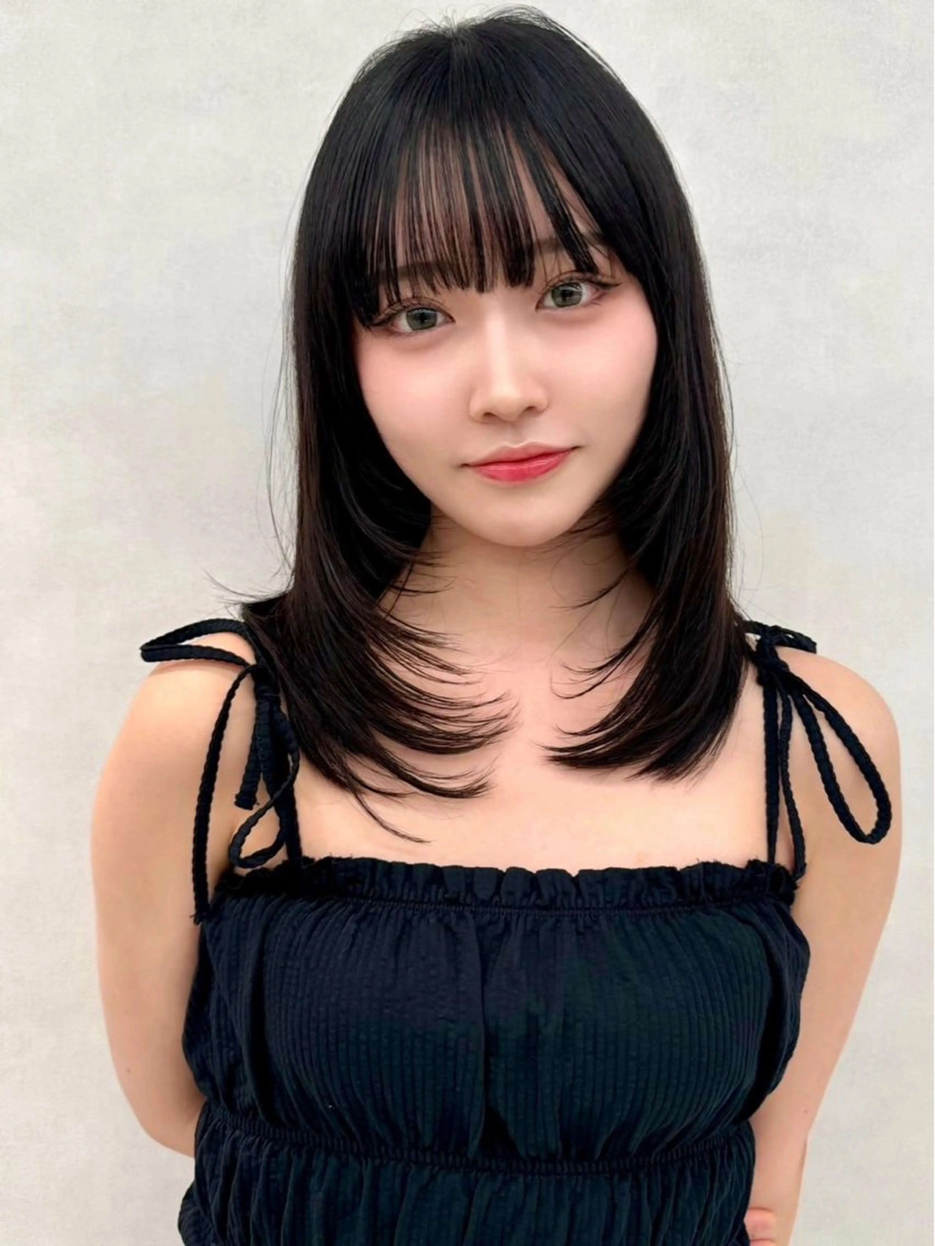 ロング カット ヘアカラー 🇰🇷韓国レイヤー ケアカラー／田川佑紀のヘアスタイル