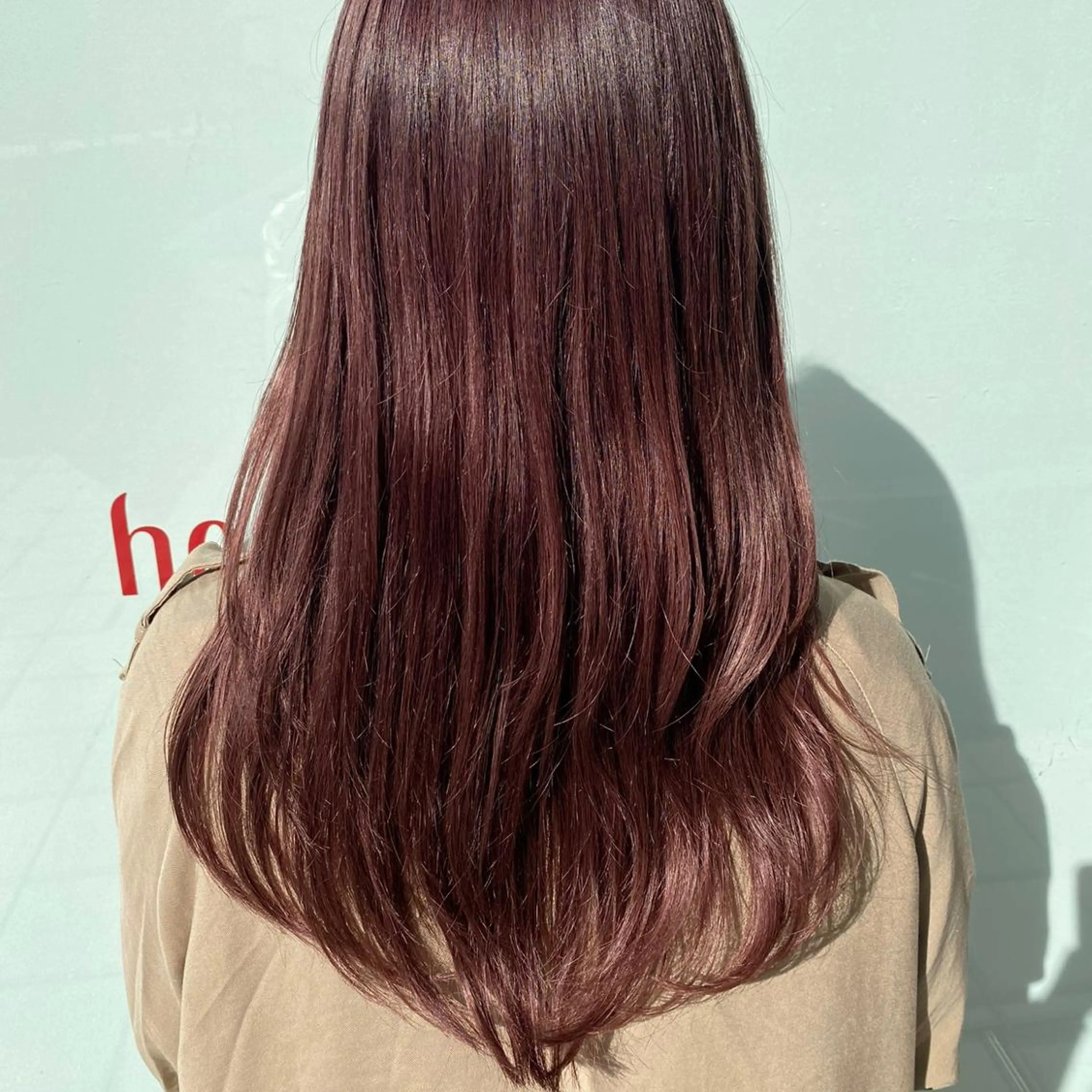 ロング カラー 💍新宿ショート 💍岩田莉奈のヘアスタイル