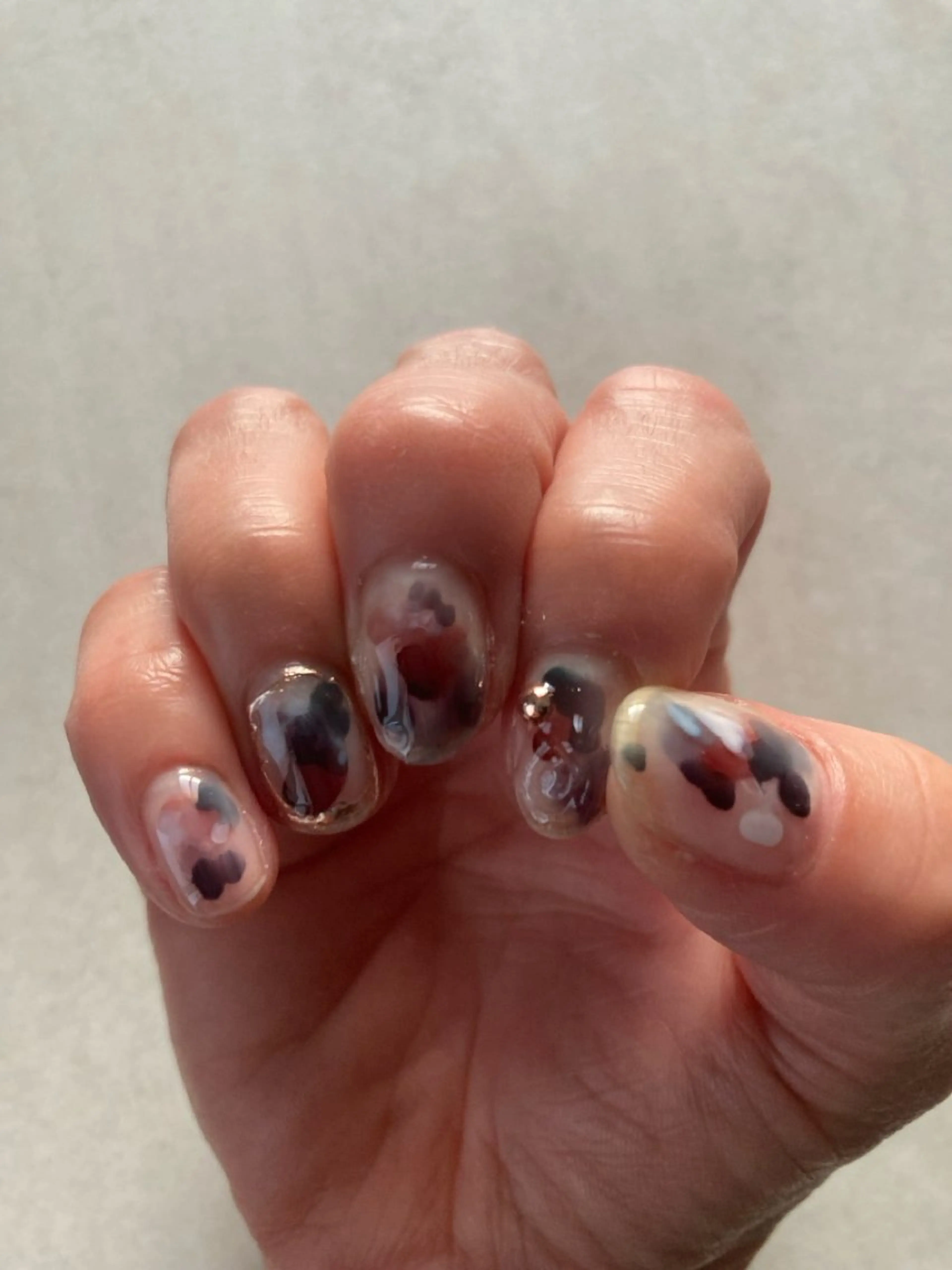 ネイル ニュアンスネイル Luminous ⭐︎のネイルデザイン