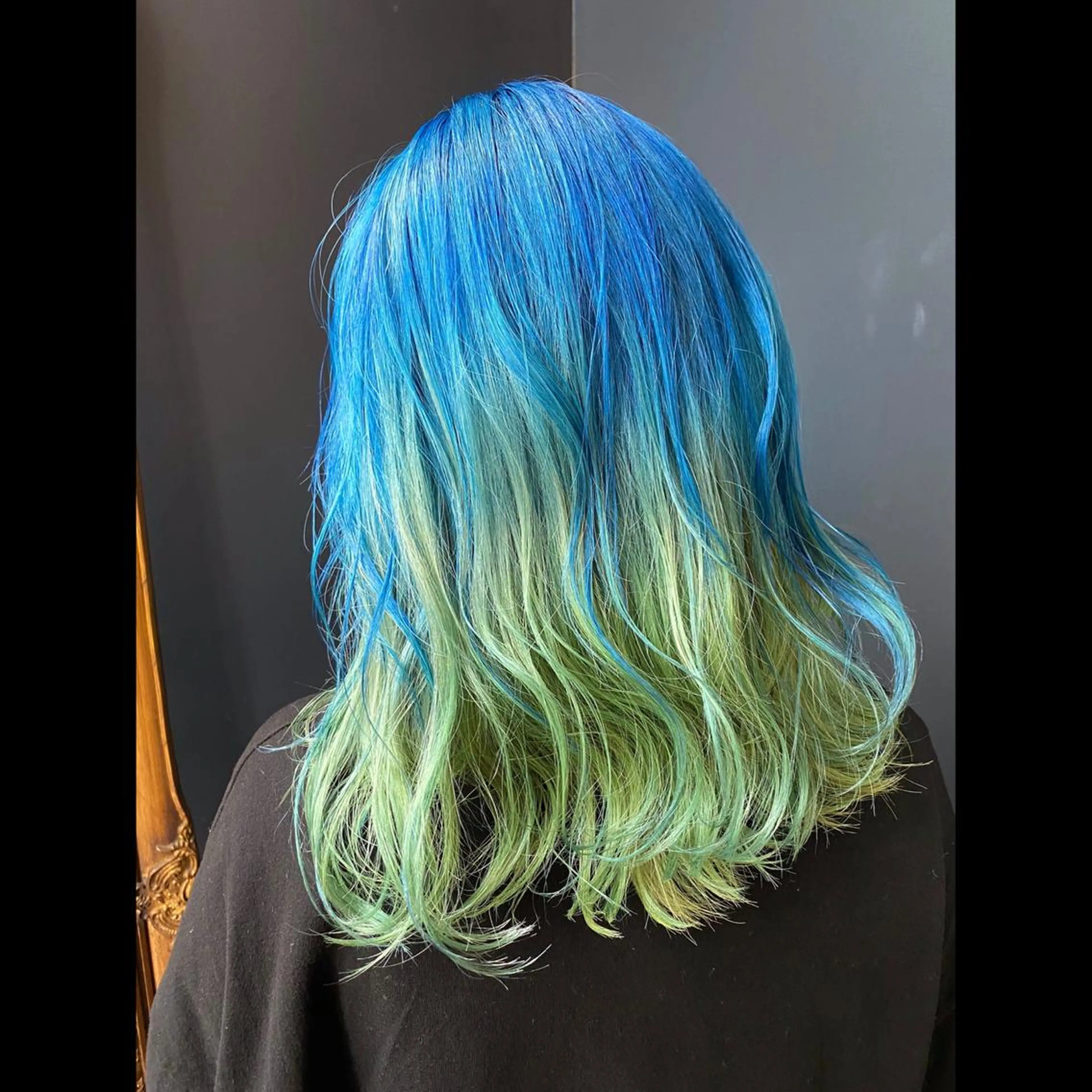 ミディアム カラー 👑似合わせレイヤー が好評👑佐久田のヘアスタイル