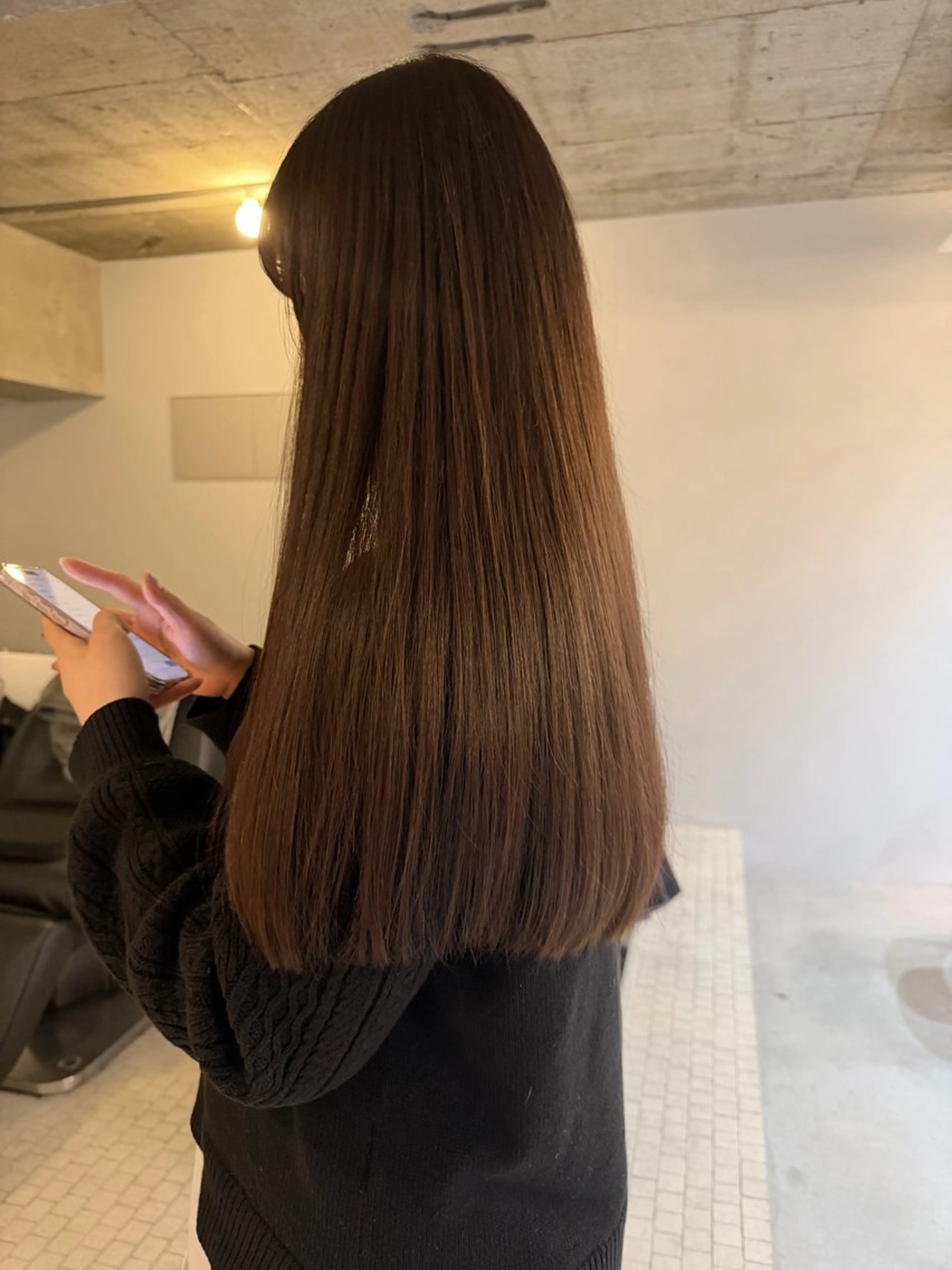 ロング 中野 こころのヘアスタイル