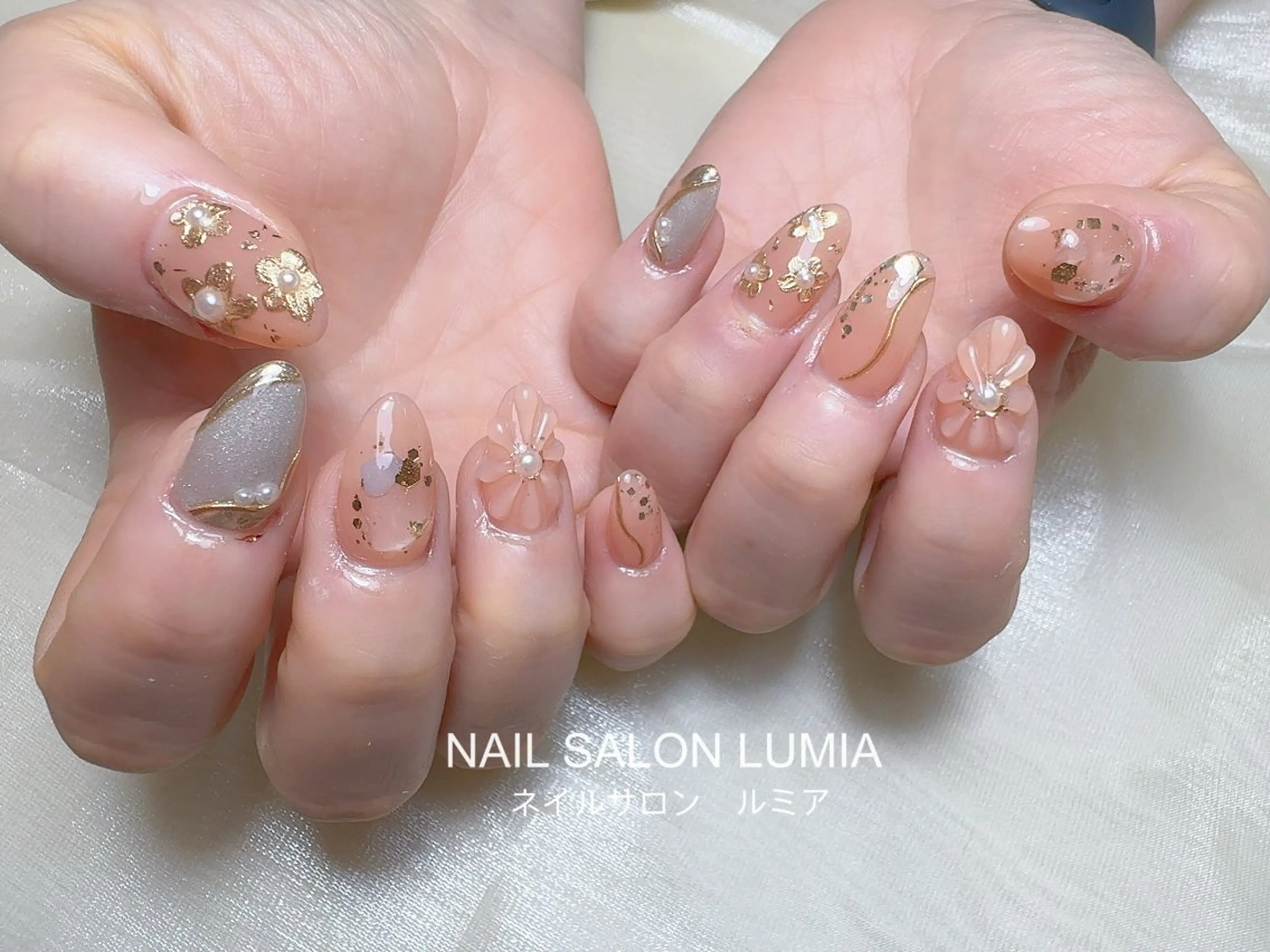 ネイル ハンドネイル ネイルサロン ルミア Lumia 店長のネイルデザイン