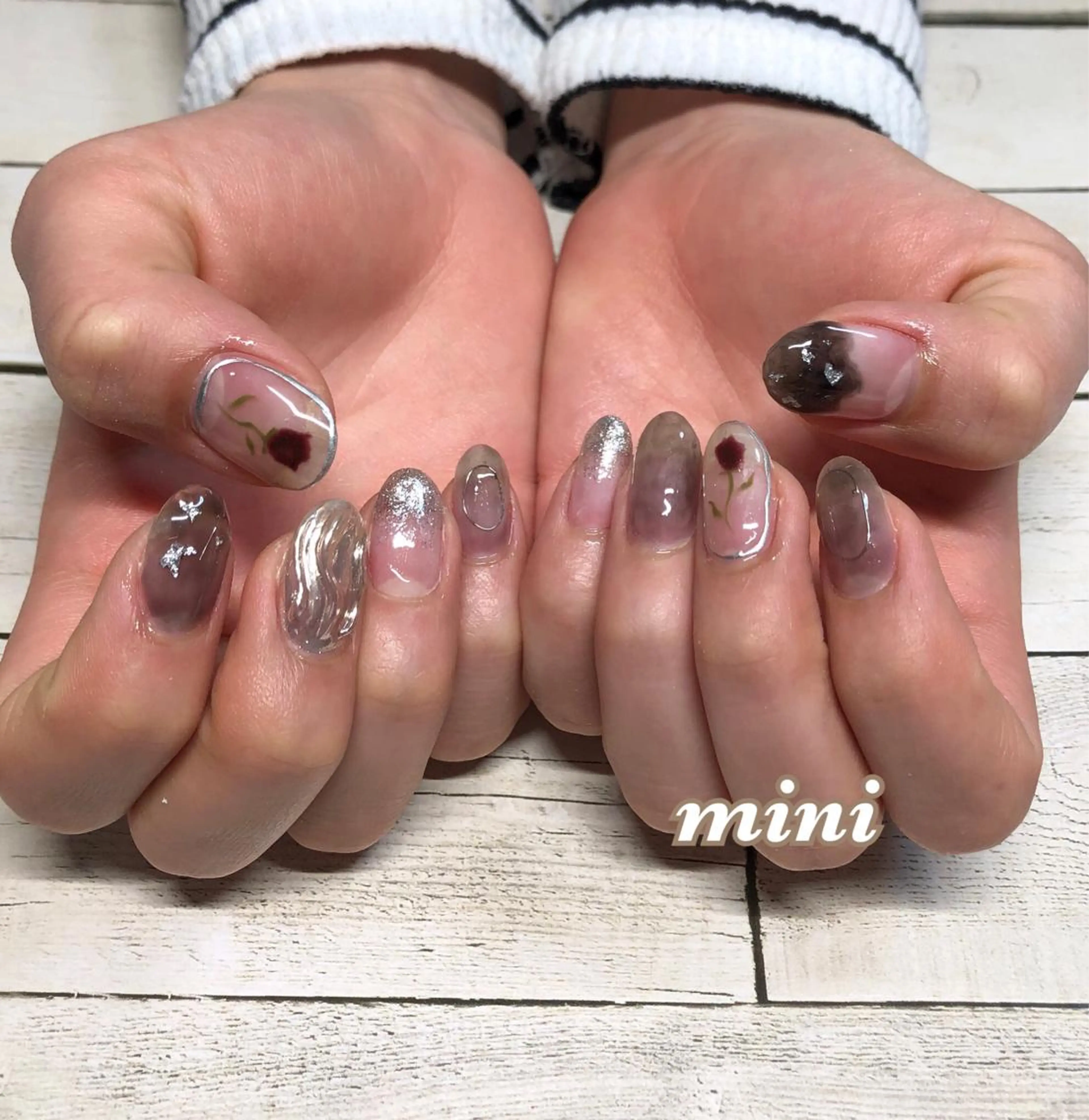 ネイル ハンドネイル いそやま あつこのネイルデザイン