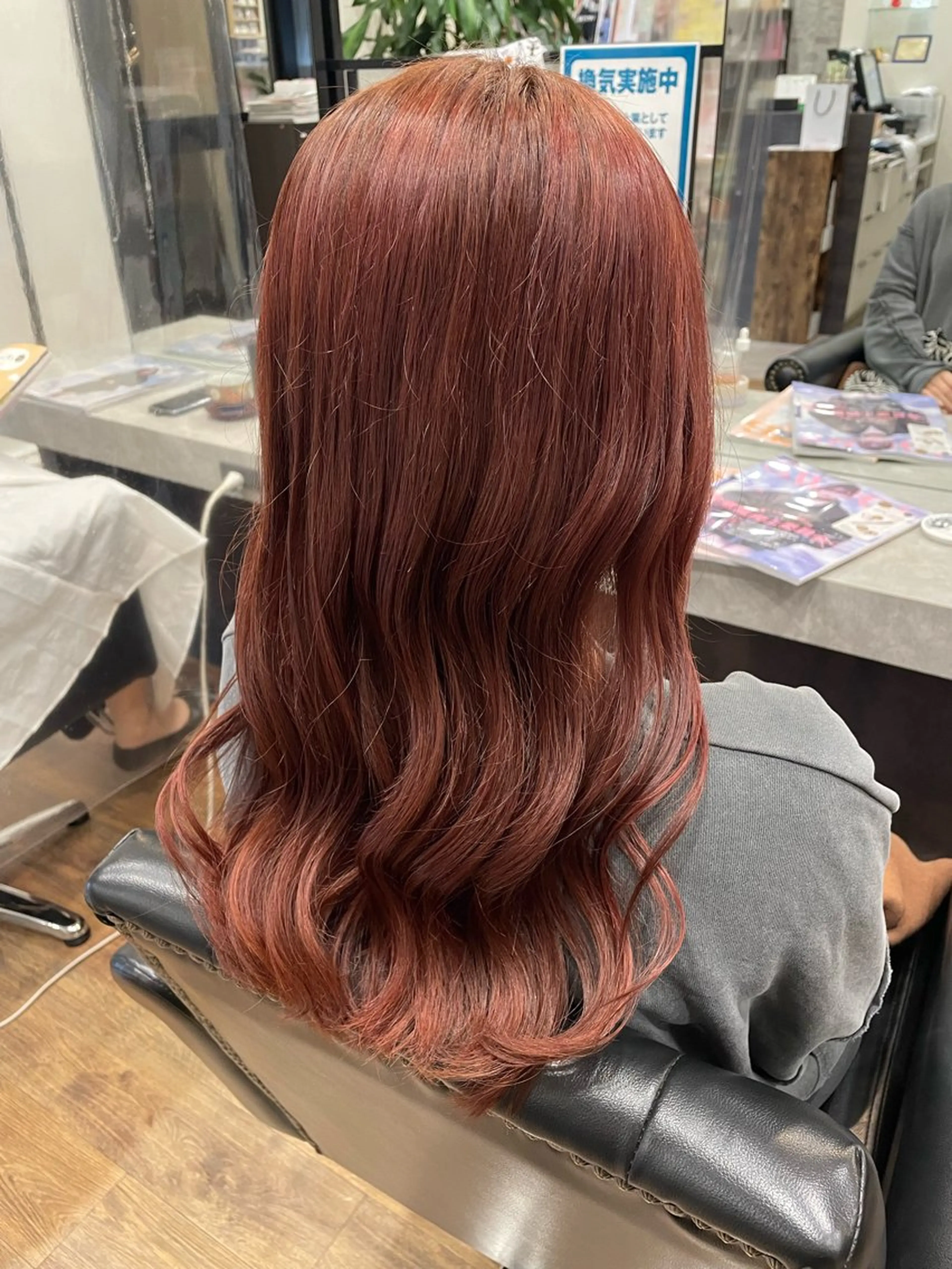 カラー ブラウンカラー ピンクカラー ヘアカラー トリートメント 成瀬 妃生路のヘアスタイル