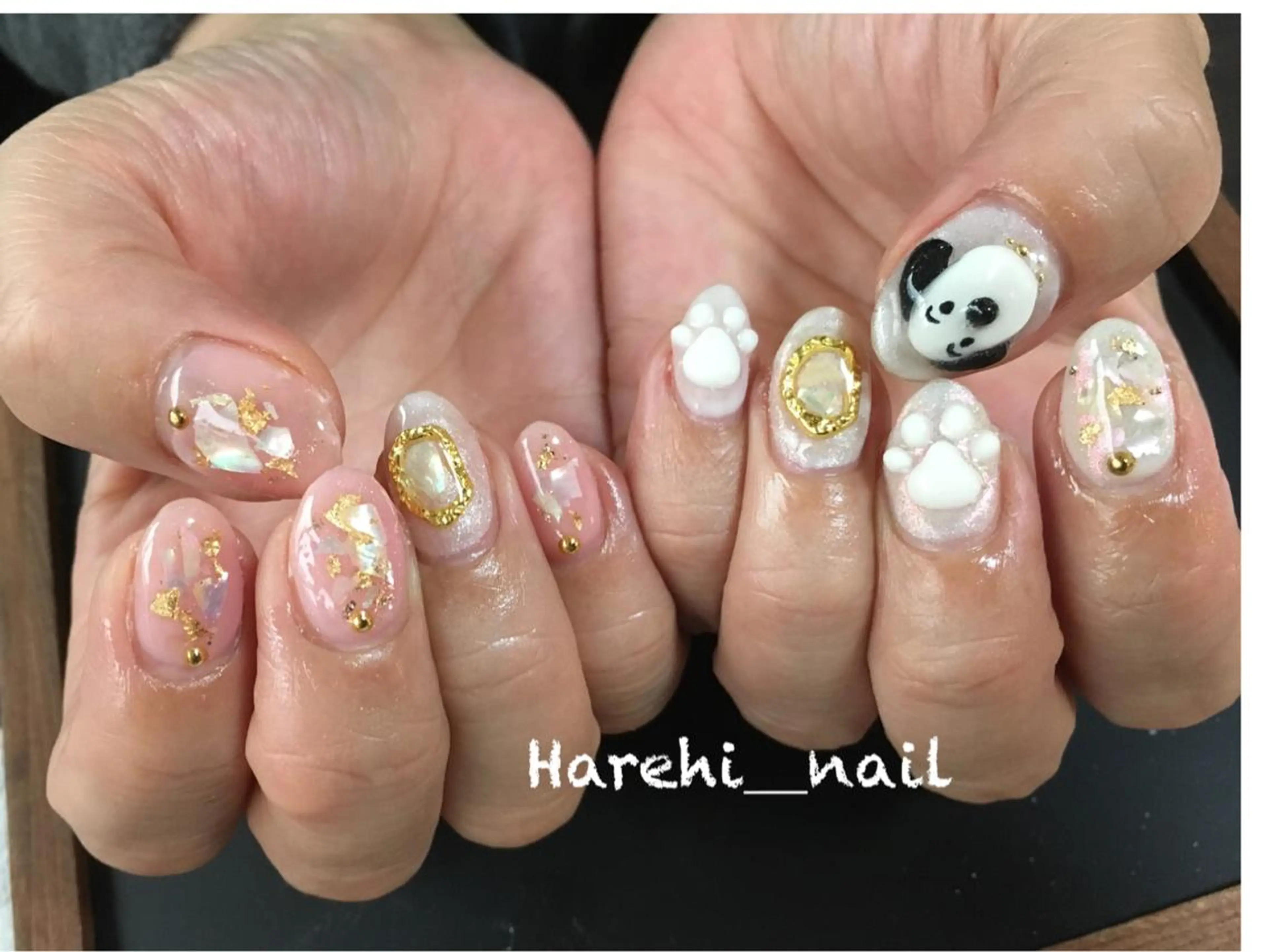 ネイル ハンドネイル Harehi_ nailのネイルデザイン
