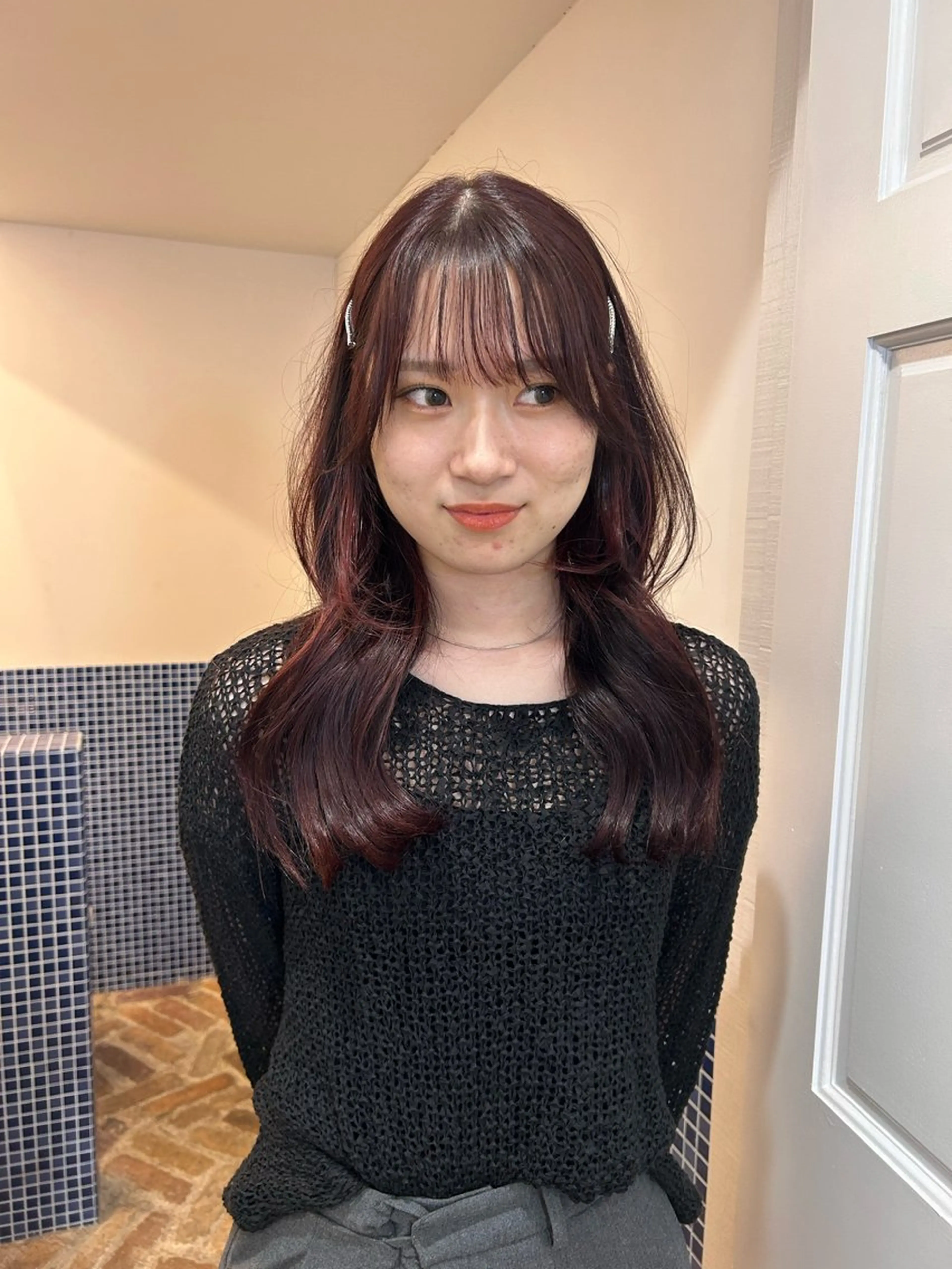 ロング カラー mi yuのヘアスタイル