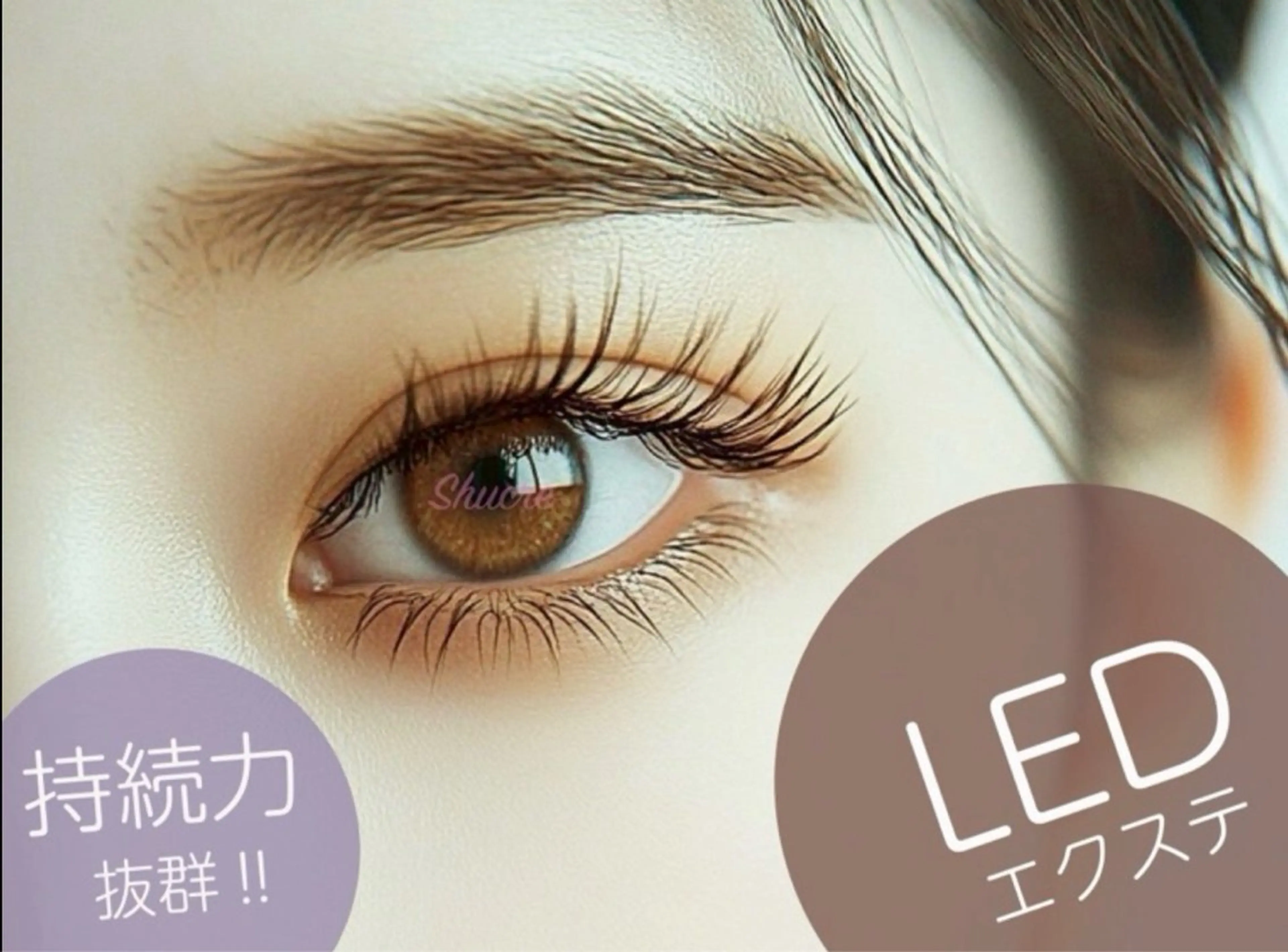 〈4月限定〉【LED】Flat lash 120本 / オフなしの写真