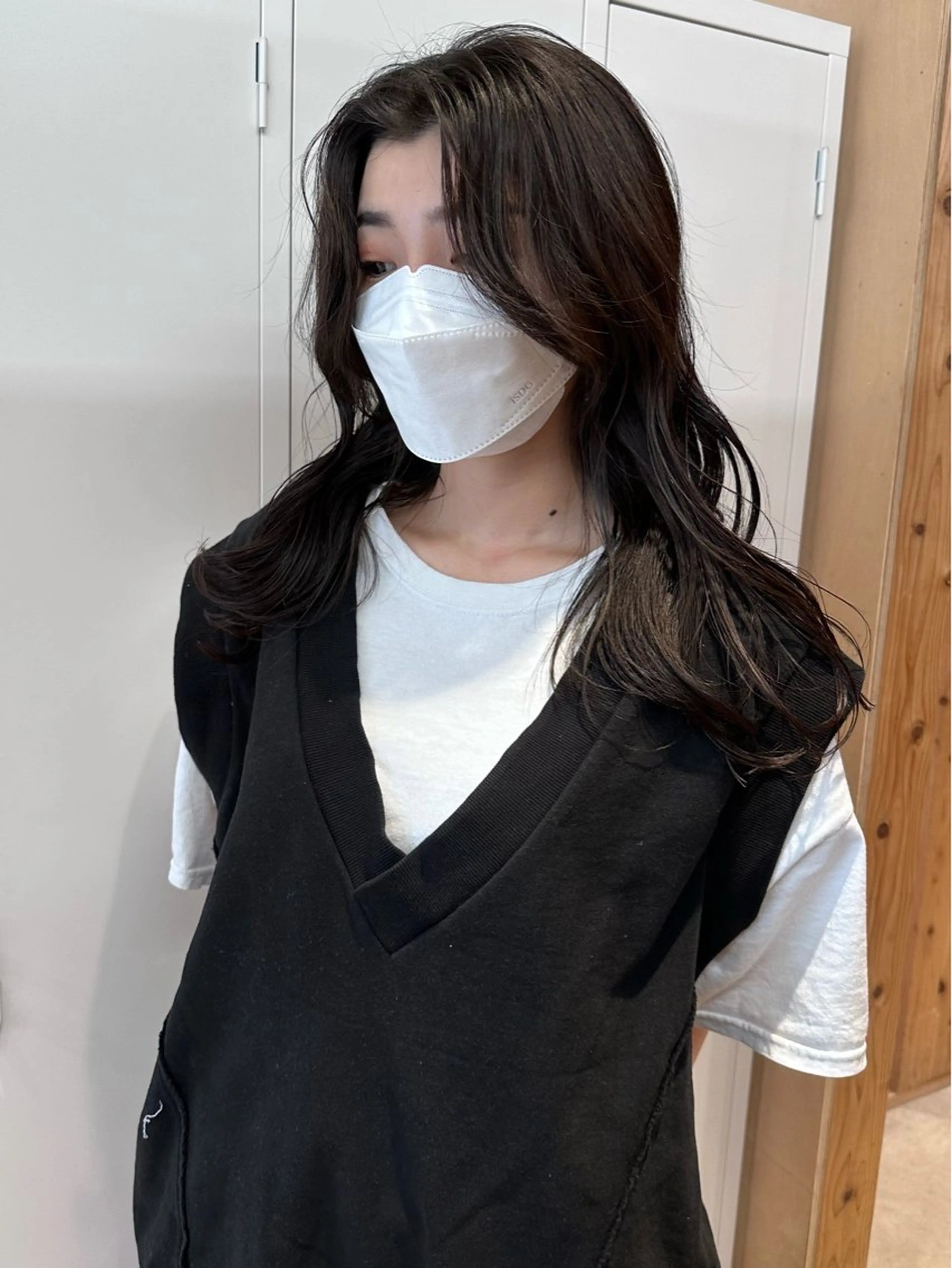 ロング 韓国ヘア/ワンホン ちひろのヘアスタイル