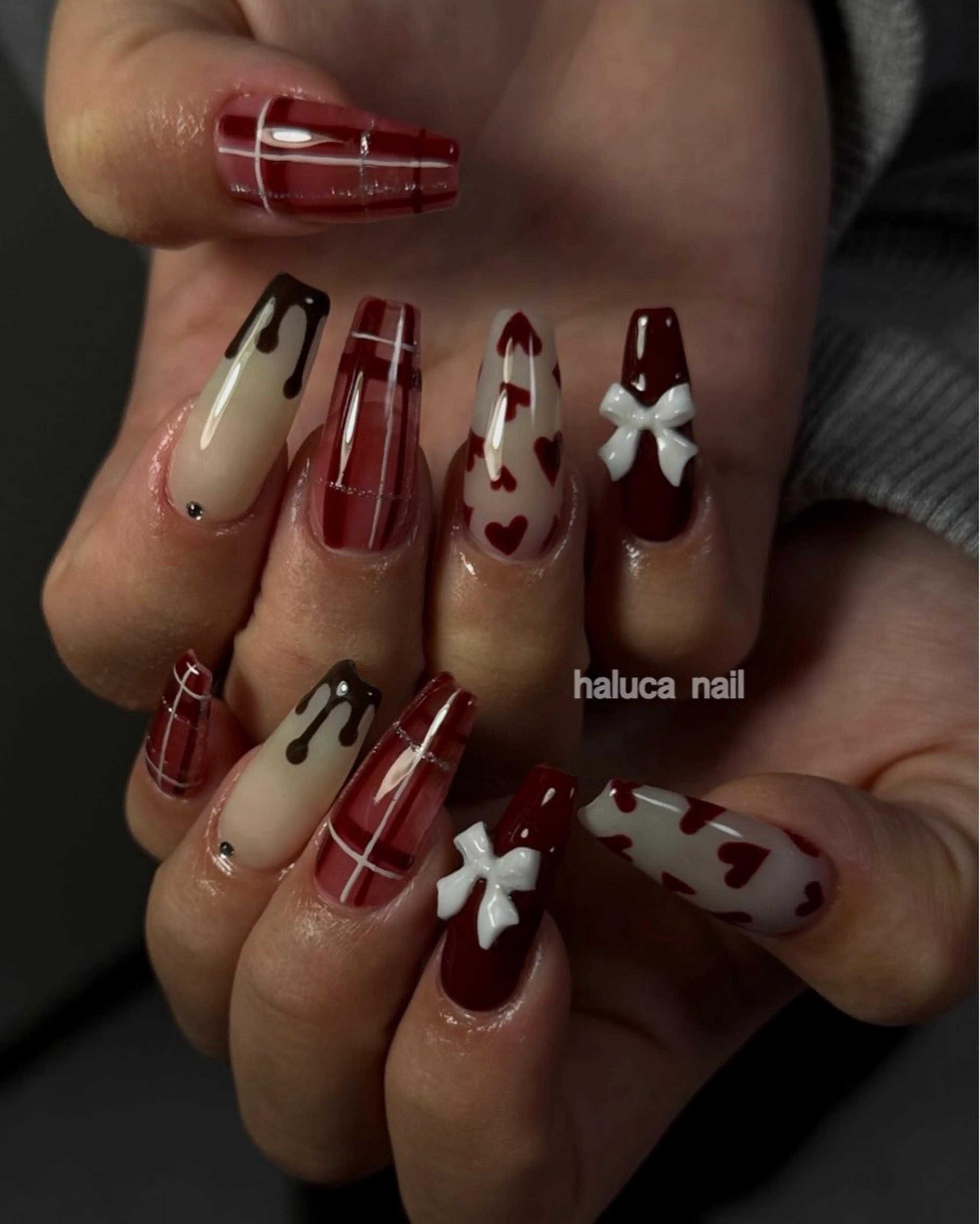 ネイル ハンドネイル ハンドケア HN haluca nailのネイルデザイン