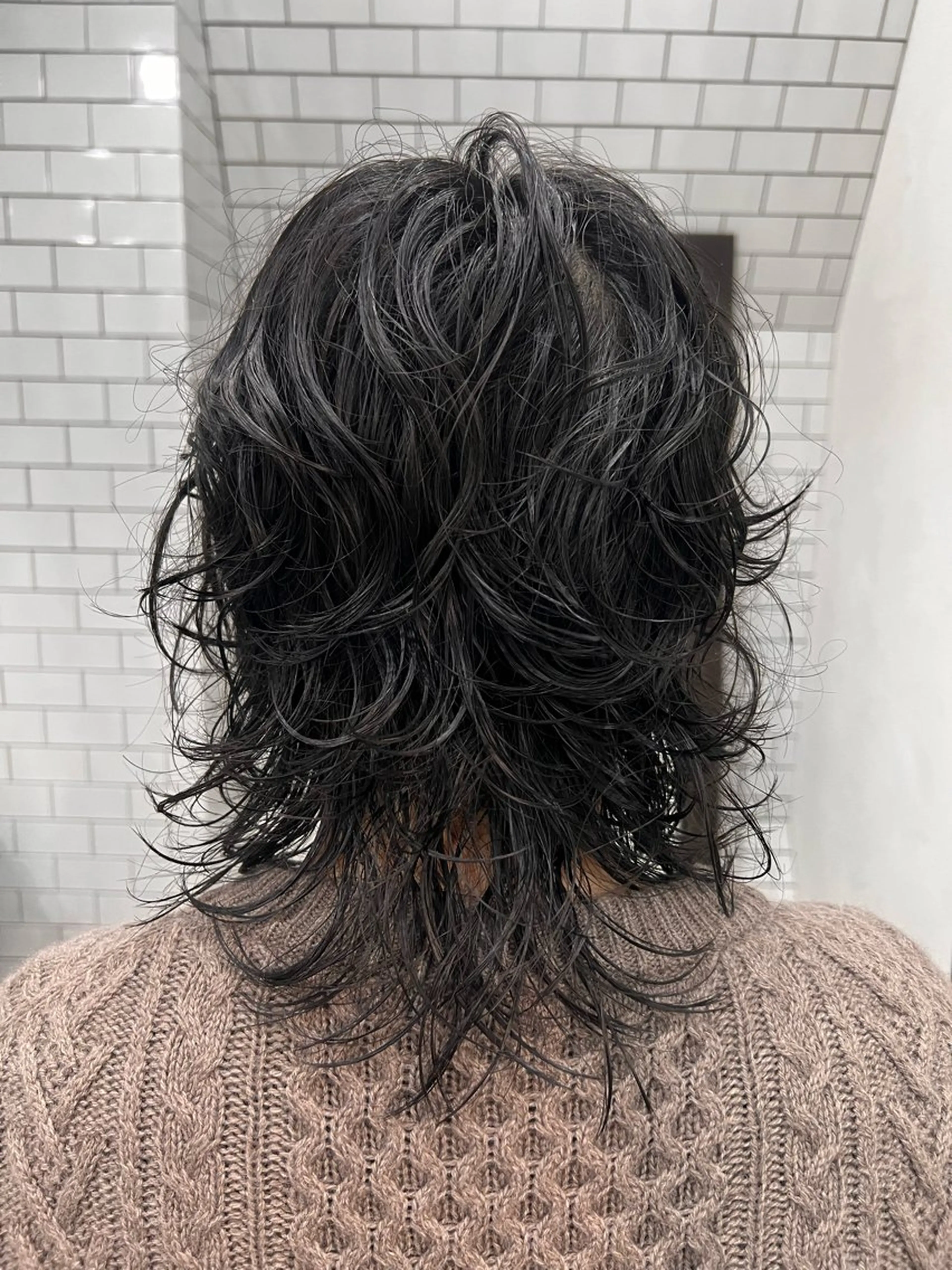 ショート カット パーマ 紙屋町ショート /ボブ　パーマ河内蓮のヘアスタイル
