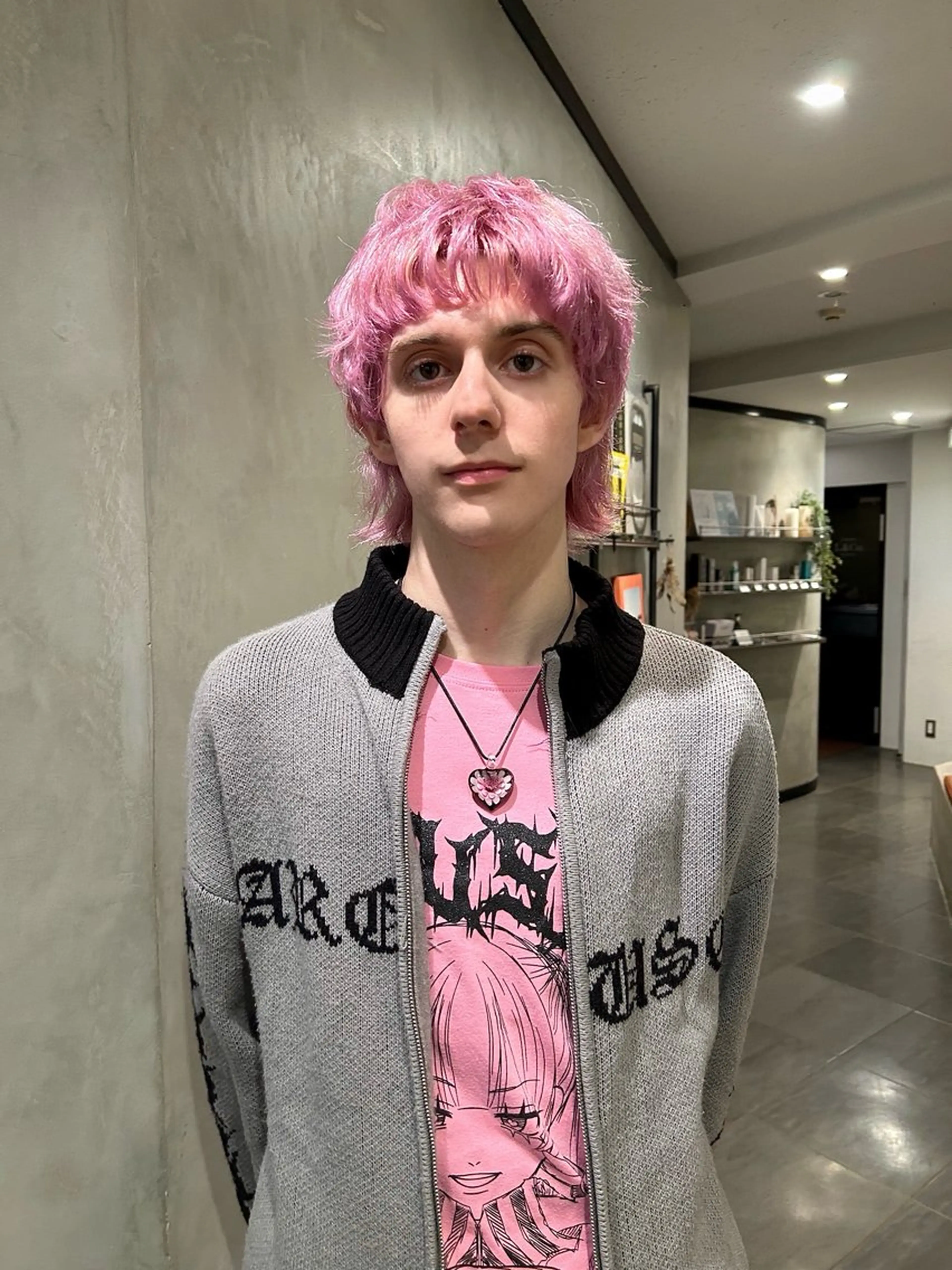 ショート カラー メンズ タナカ カナ🫧のヘアスタイル