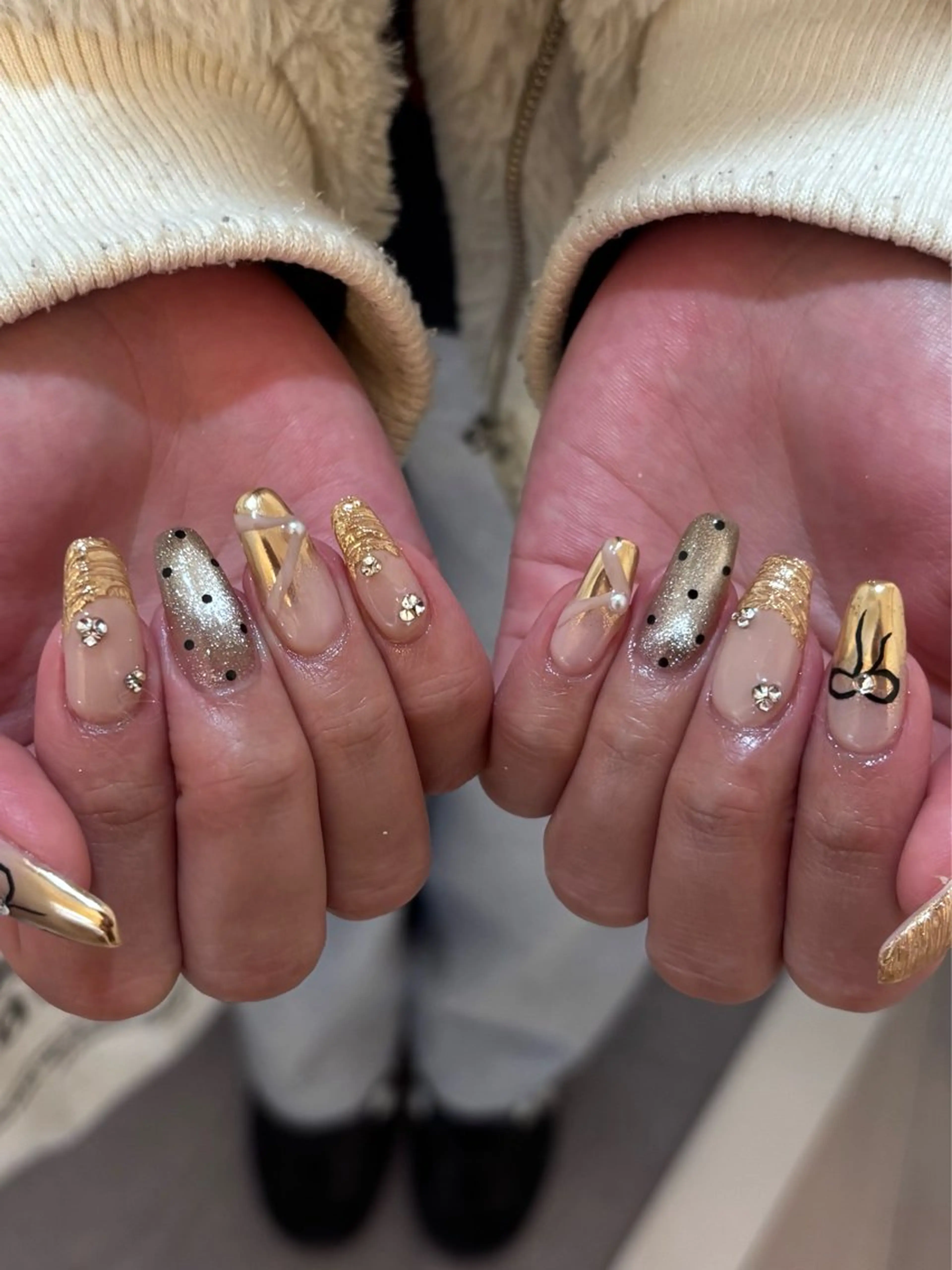 ネイル mimi 高石桃朱のネイルデザイン