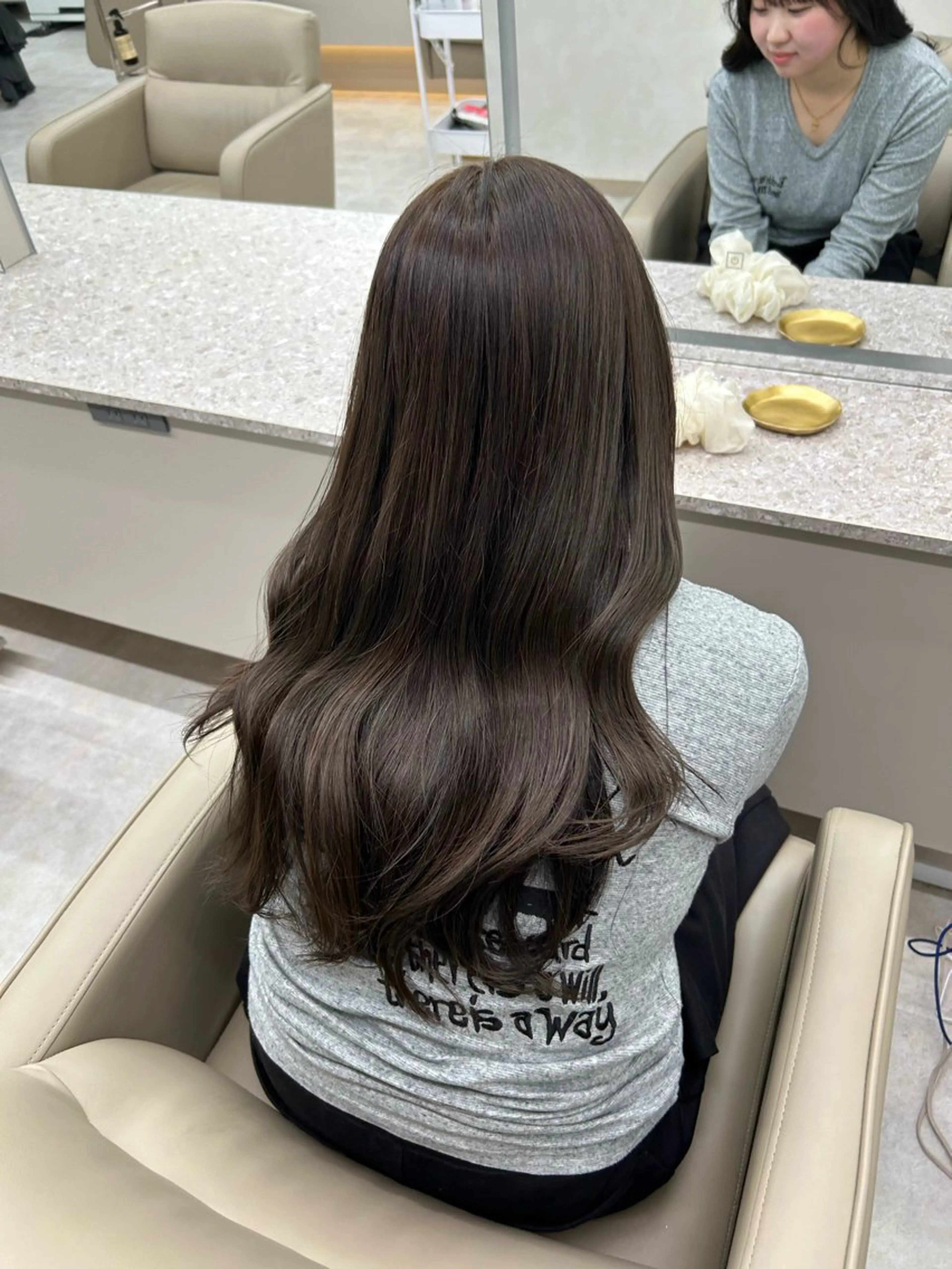 ロング カラー 🤎ᩚ暖色ブラウン りょうか🧸のヘアスタイル