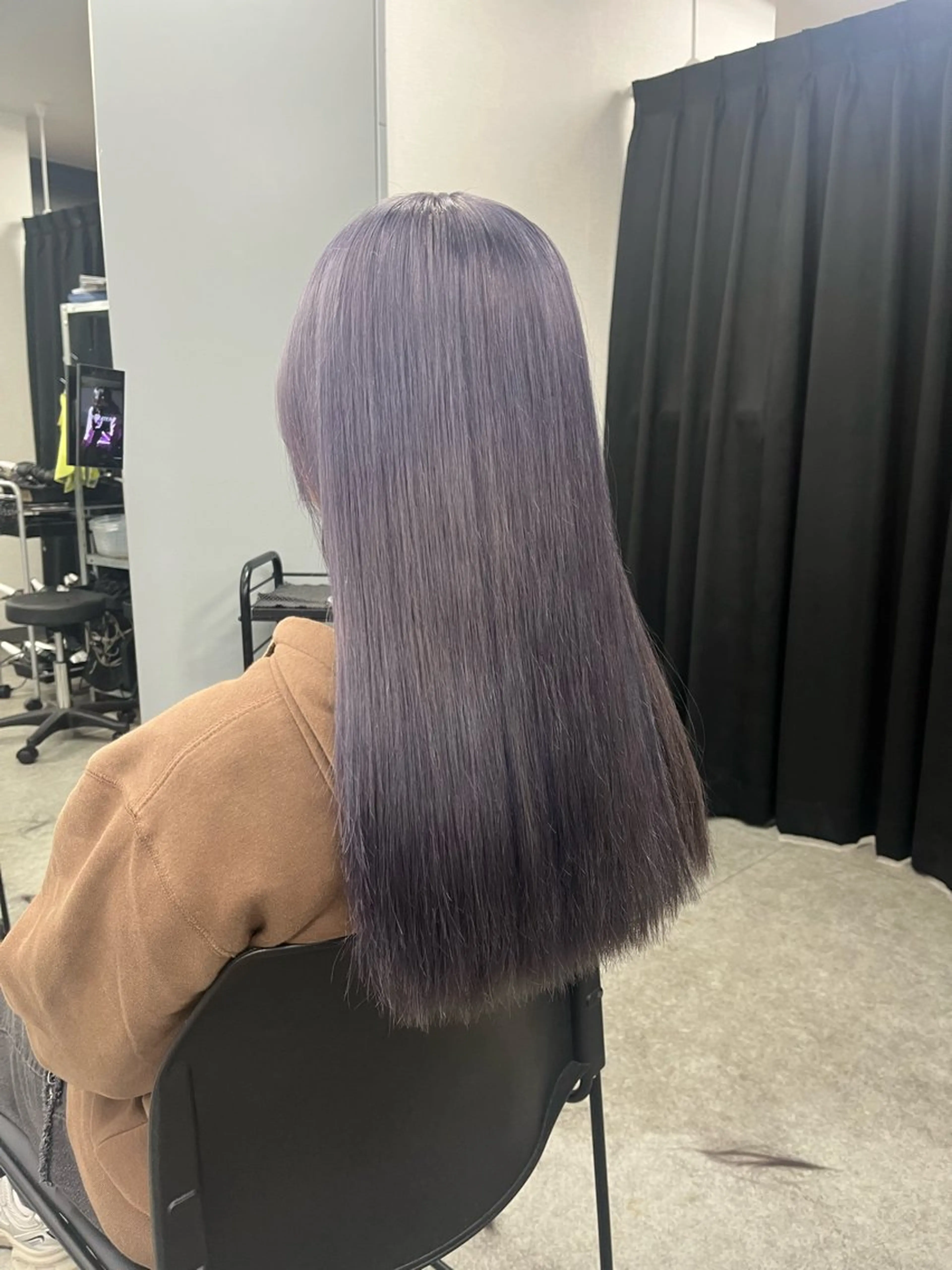 ロング カラー ヘアカラー 🤍セット簡単パーマ 🤍TAMAKIのヘアスタイル
