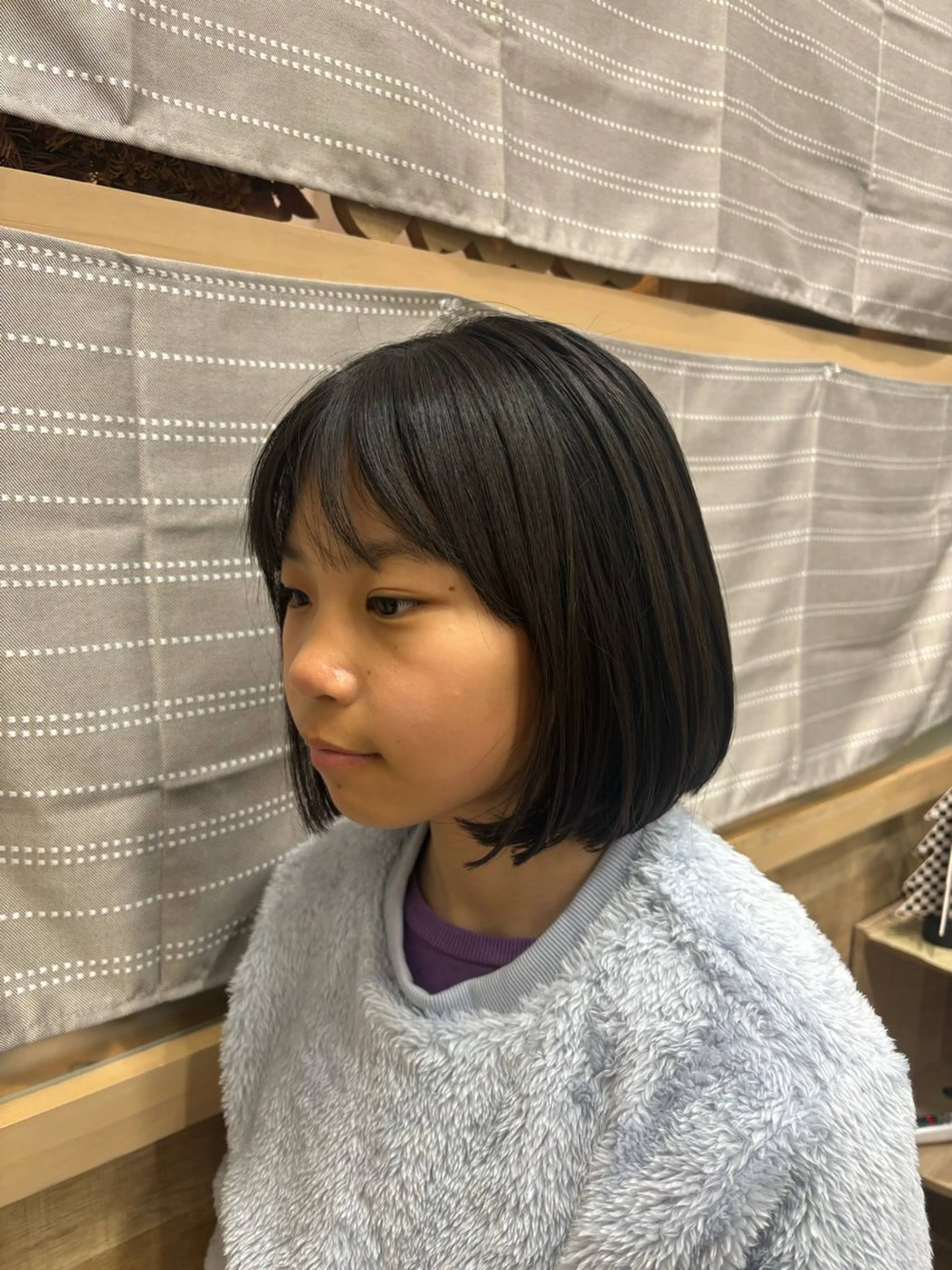 ショート ワンレンボブ ボブ ⠀ ゆうかのヘアスタイル