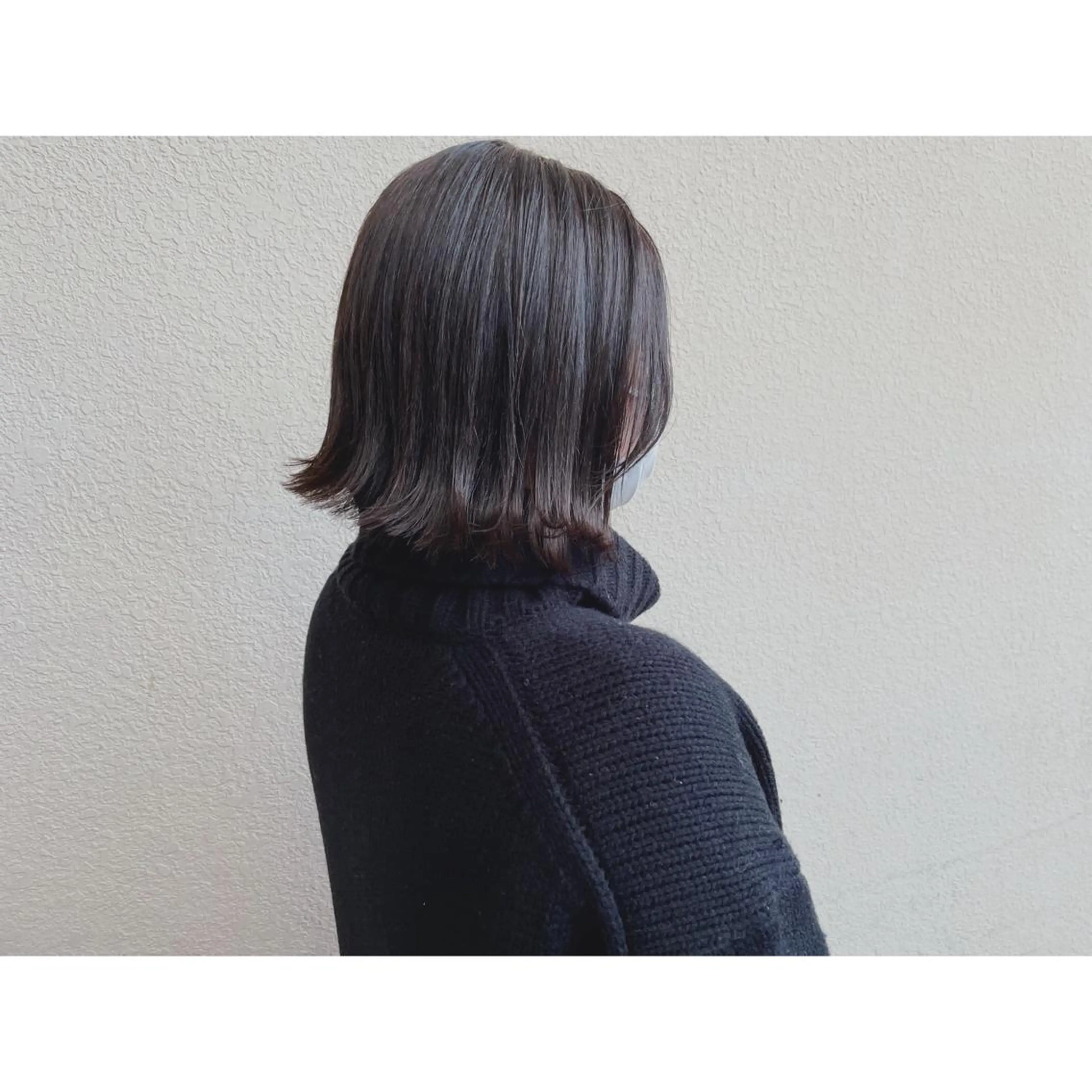 ミディアム カラー ボブ カット ヘアカラー トリートメント なかにし まゆみのヘアスタイル