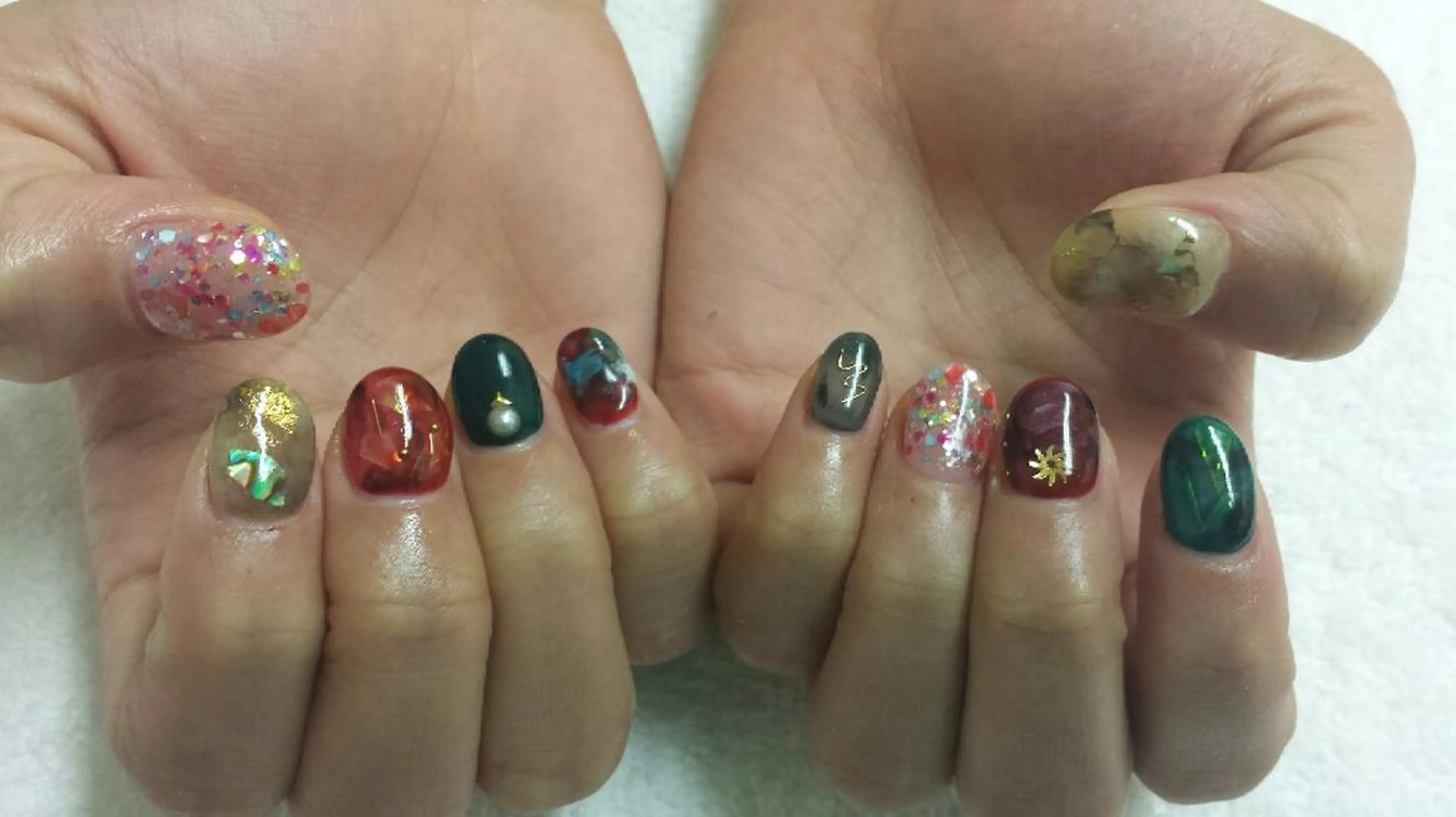 ネイル 河野ちえ (雑誌掲載サロン)のネイルデザイン