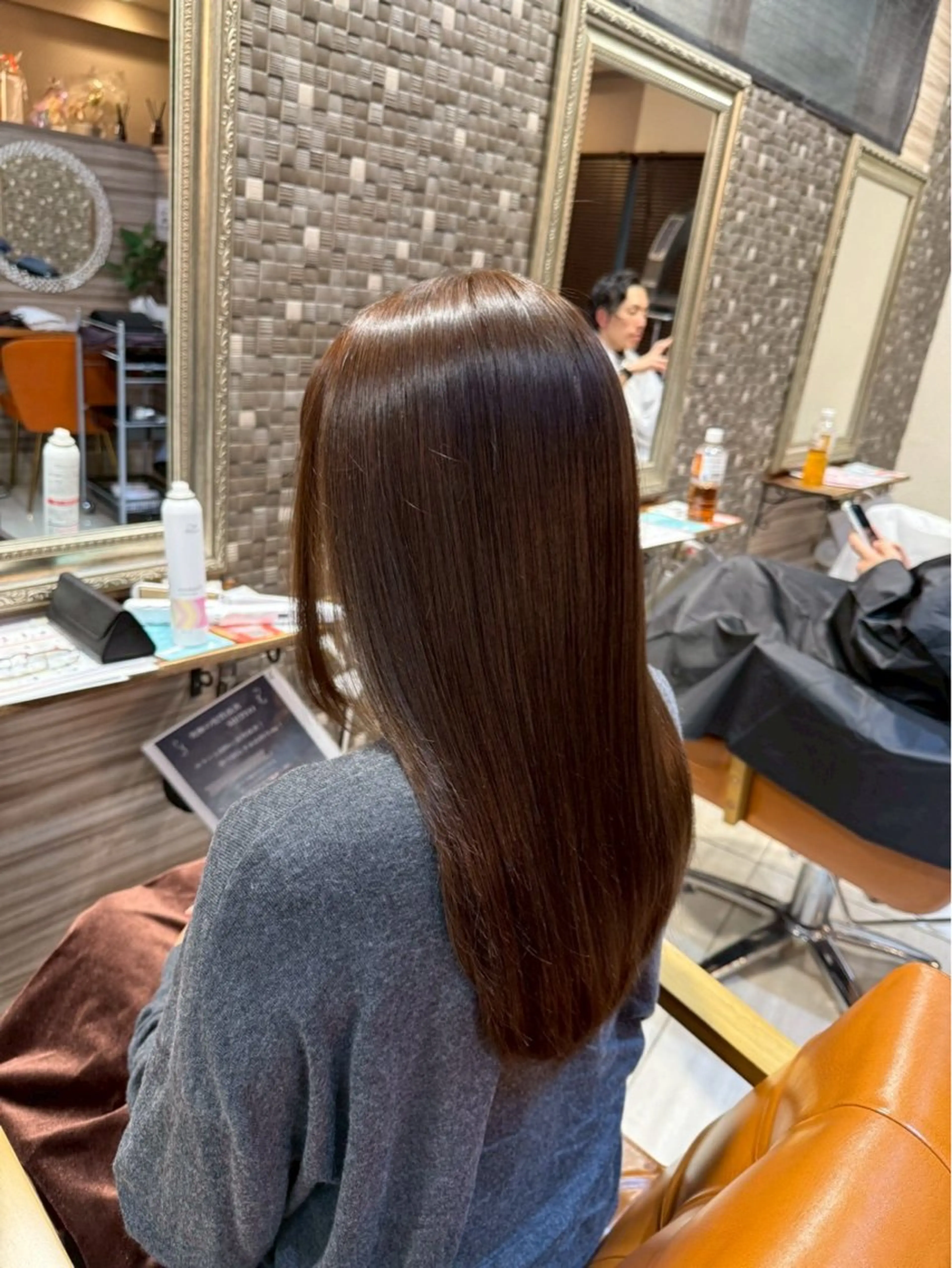 ロング カラー さいとう みゆのヘアスタイル