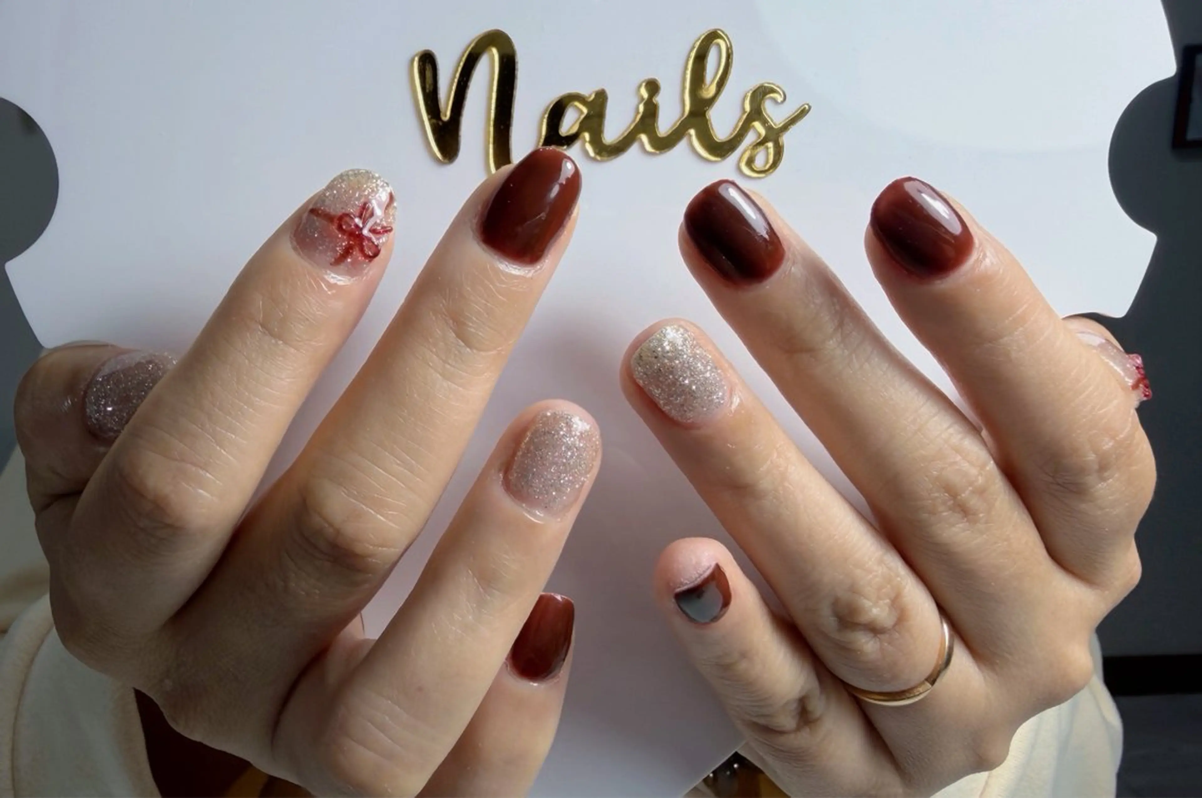 ネイル ハンドネイル K.K西日暮里 ネイルサロンのネイルデザイン