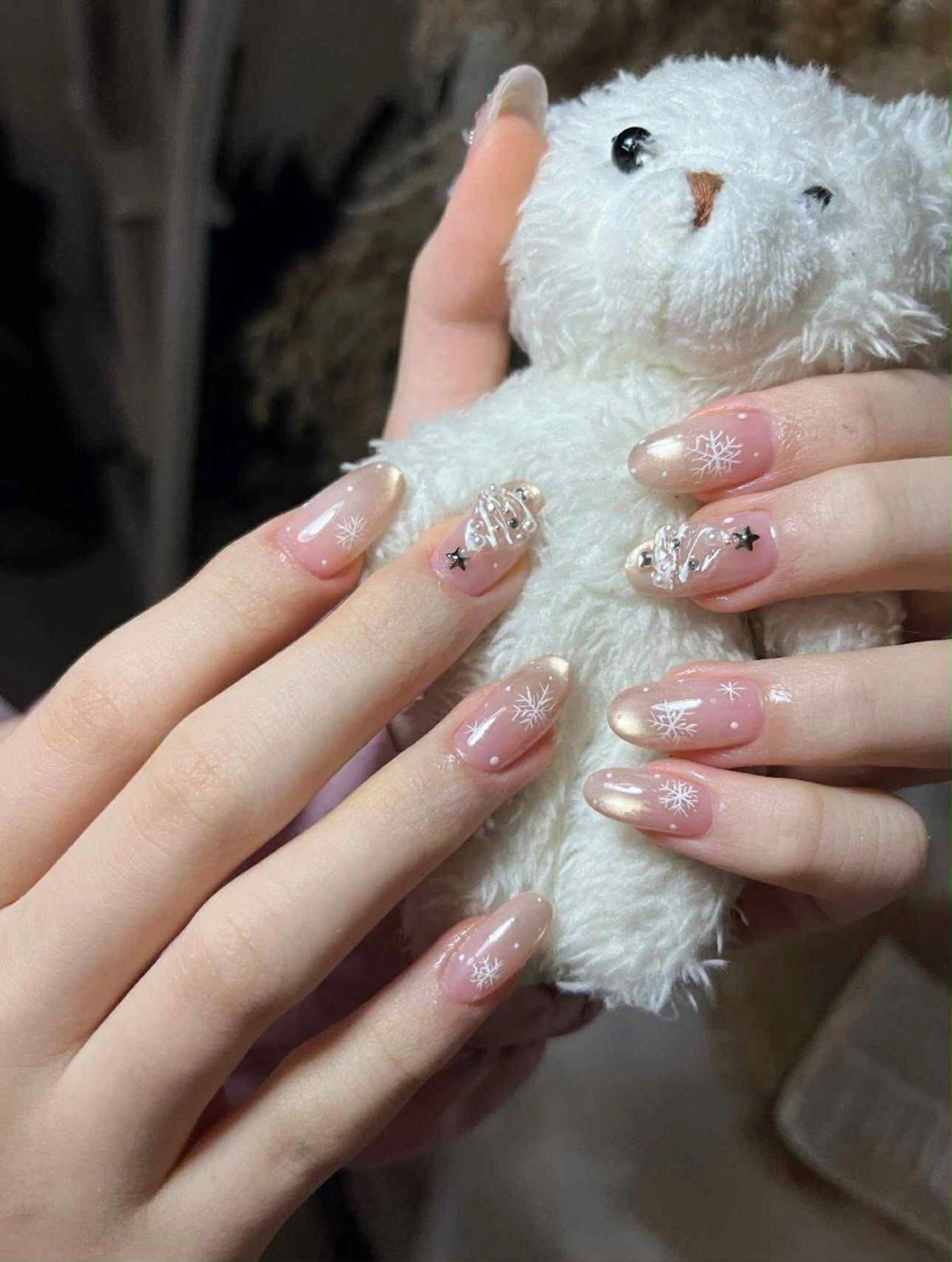 ネイル 長さ出し フットネイル ジェルネイル 韓国ネイル マグネットネイル ハンドネイル YMT NailStudioのネイルデザイン