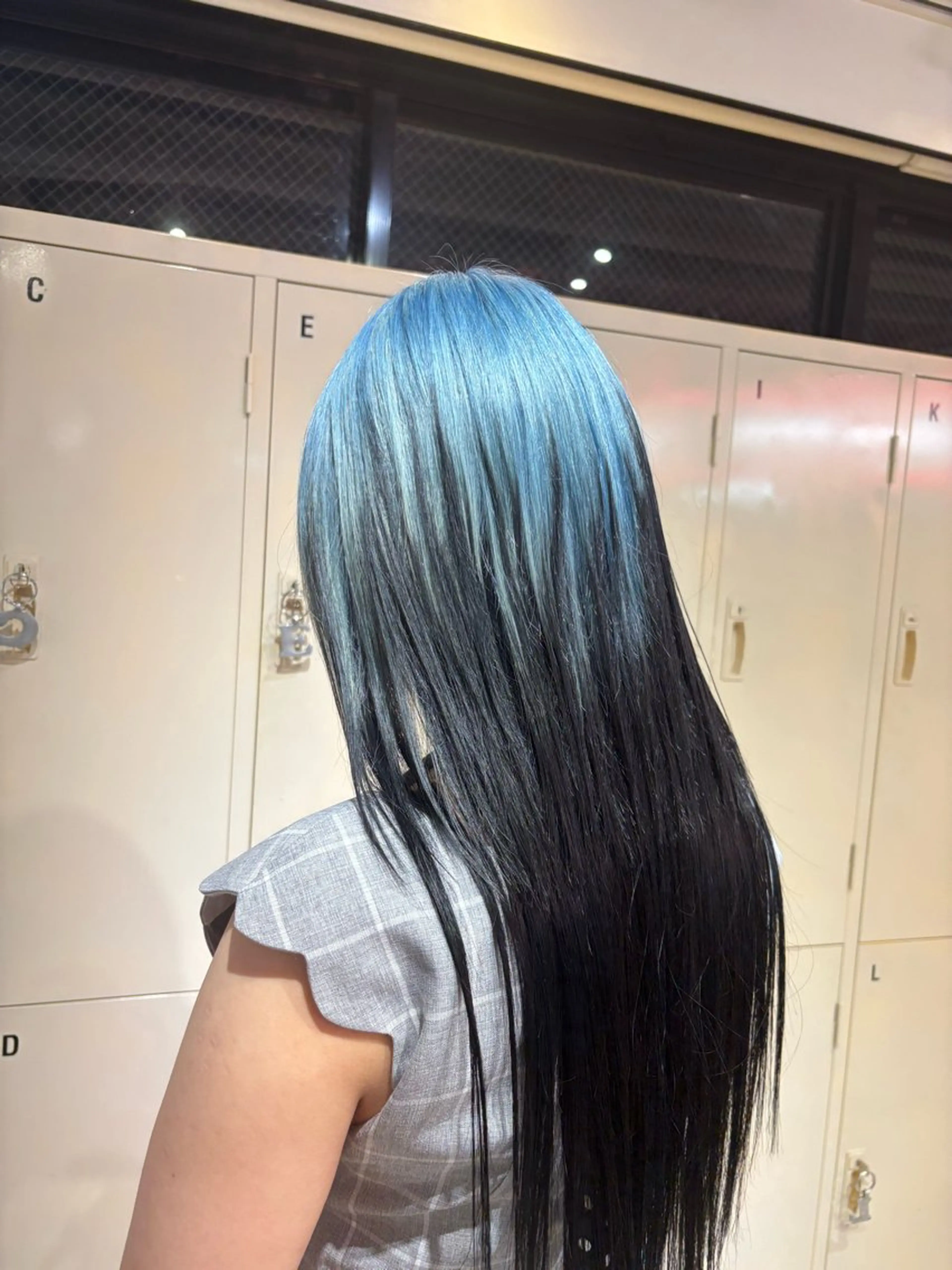 ミディアム ヘアカラー エクステ ヘアセット 🧤高明度ハイトーン 🧤莉音のヘアスタイル