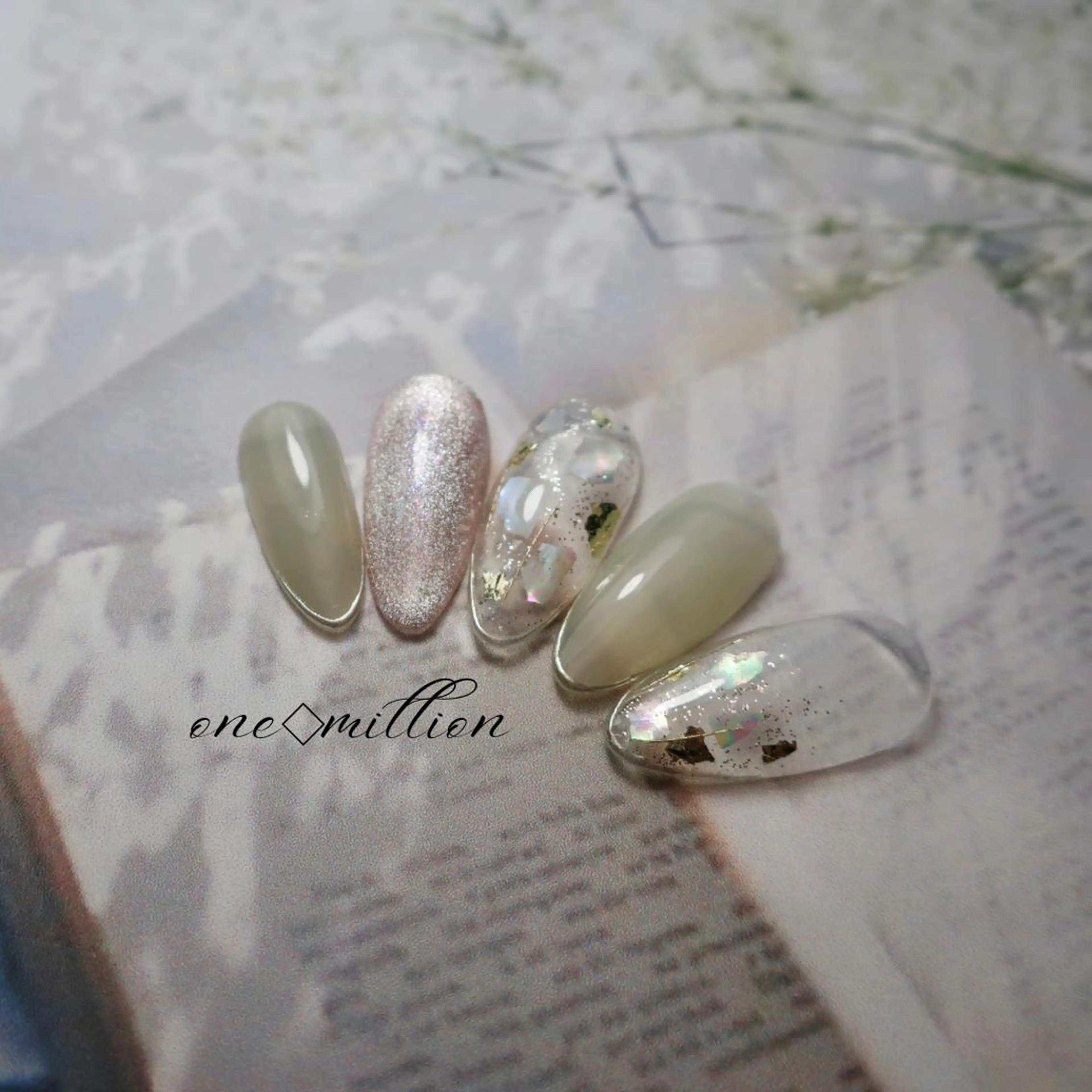 ネイル nail salon ワンミリオンのネイルデザイン
